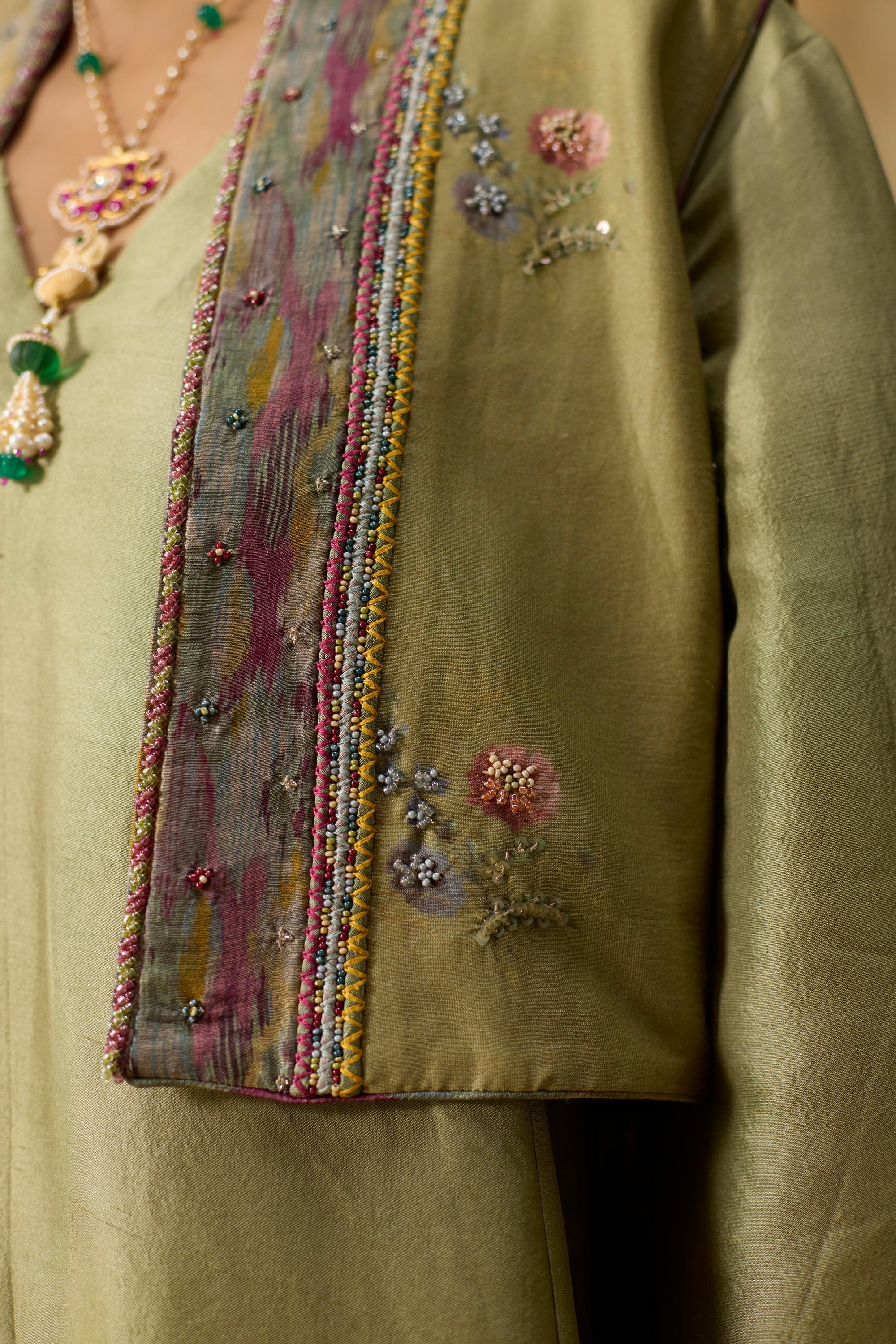 Fern Jacket Set - Green