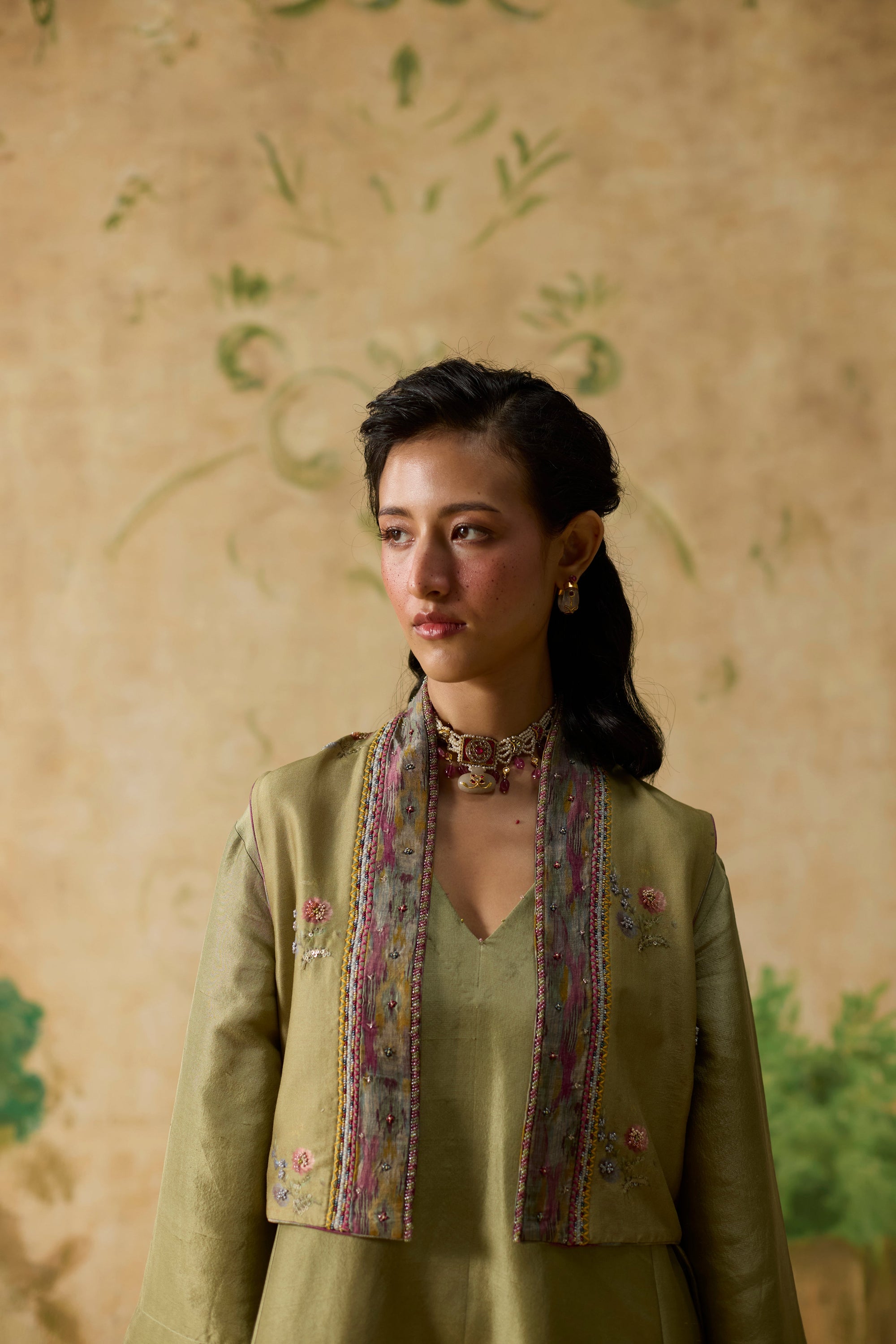 Fern Jacket Set - Green