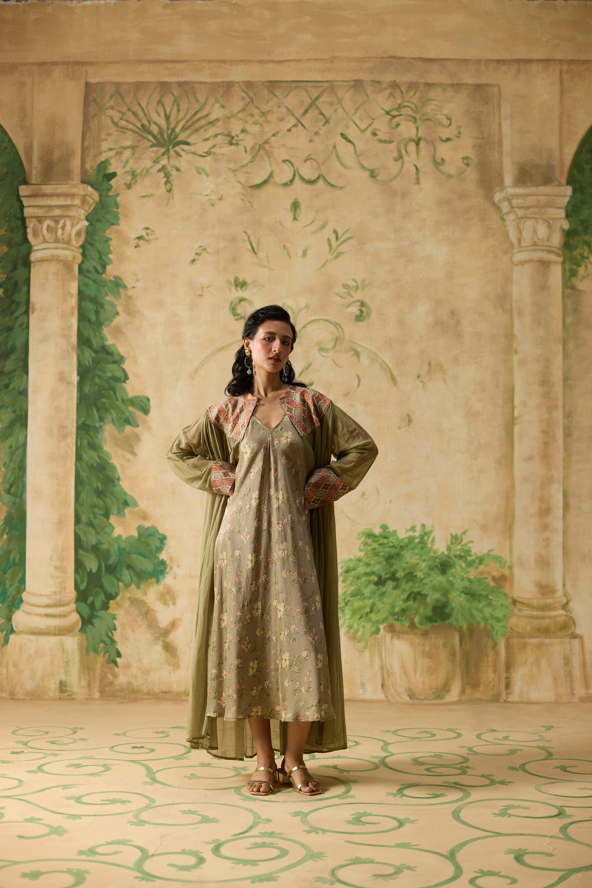 Jade Jacket Set - Green
