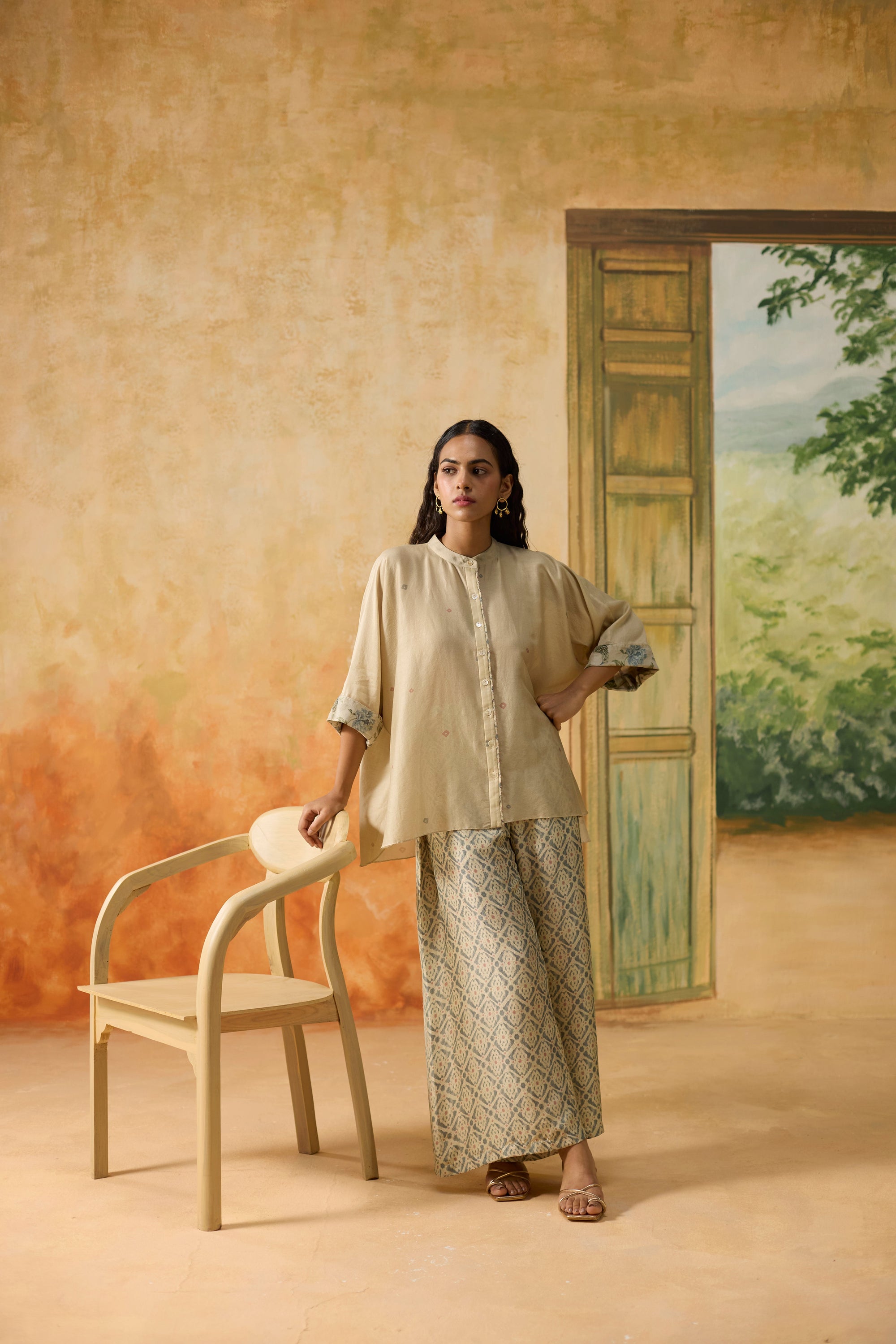 Issiki Co-Ord Set - Beige