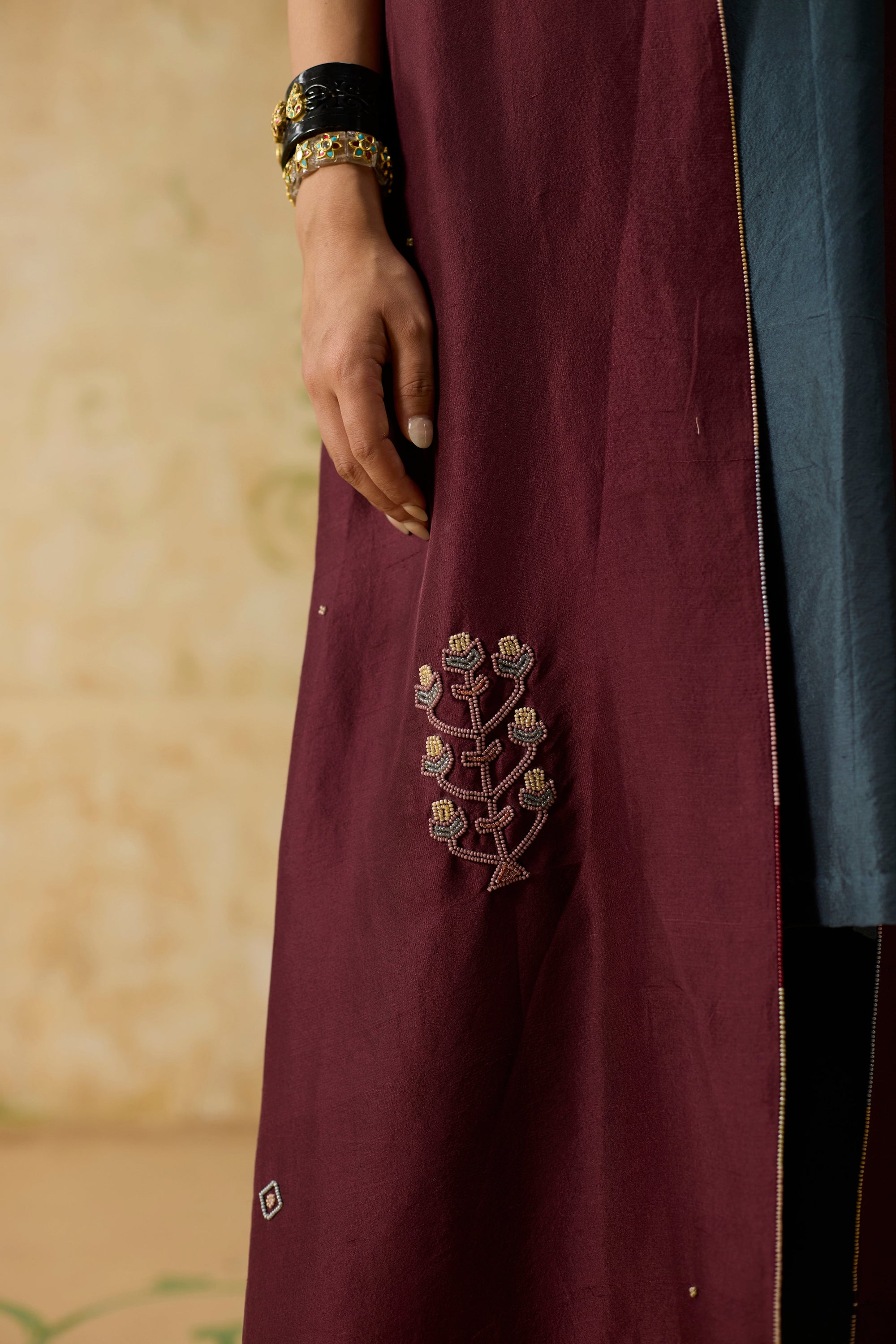 Pine Jacket Set - Deep Pink