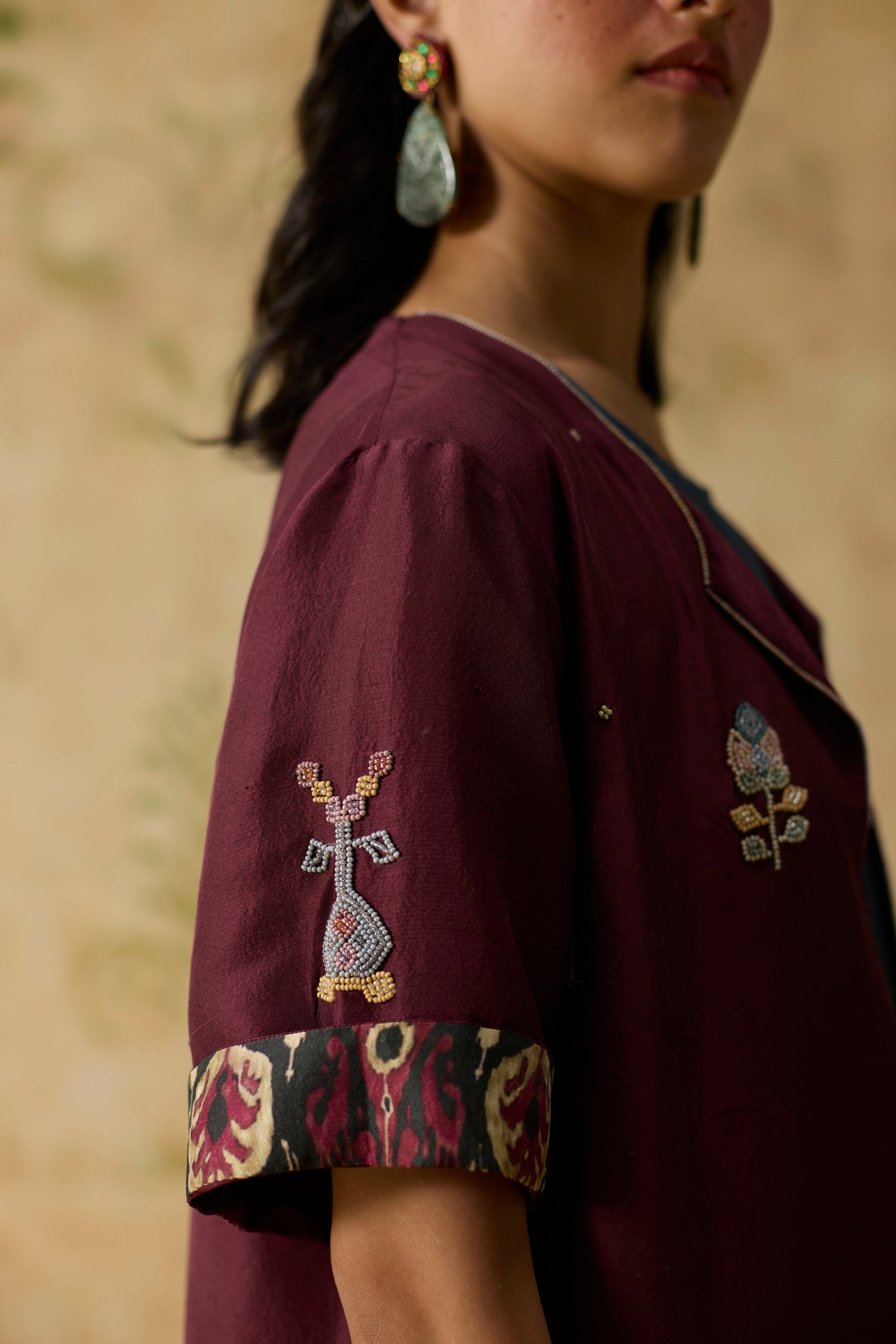 Pine Jacket Set - Deep Pink