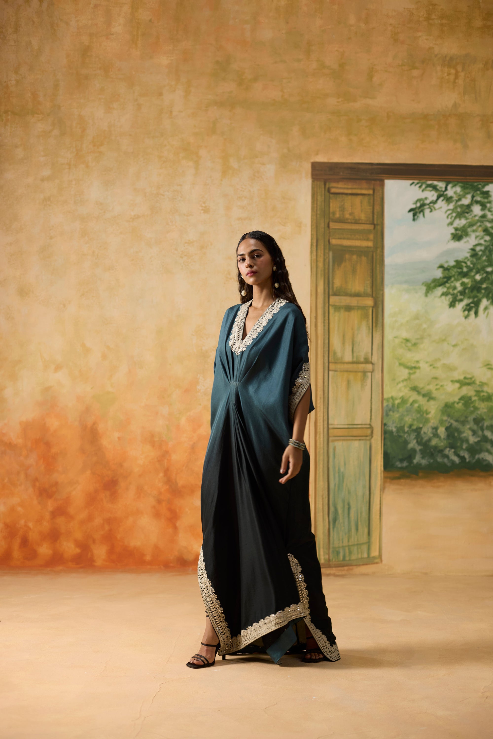 Dusk Kaftan - Teal