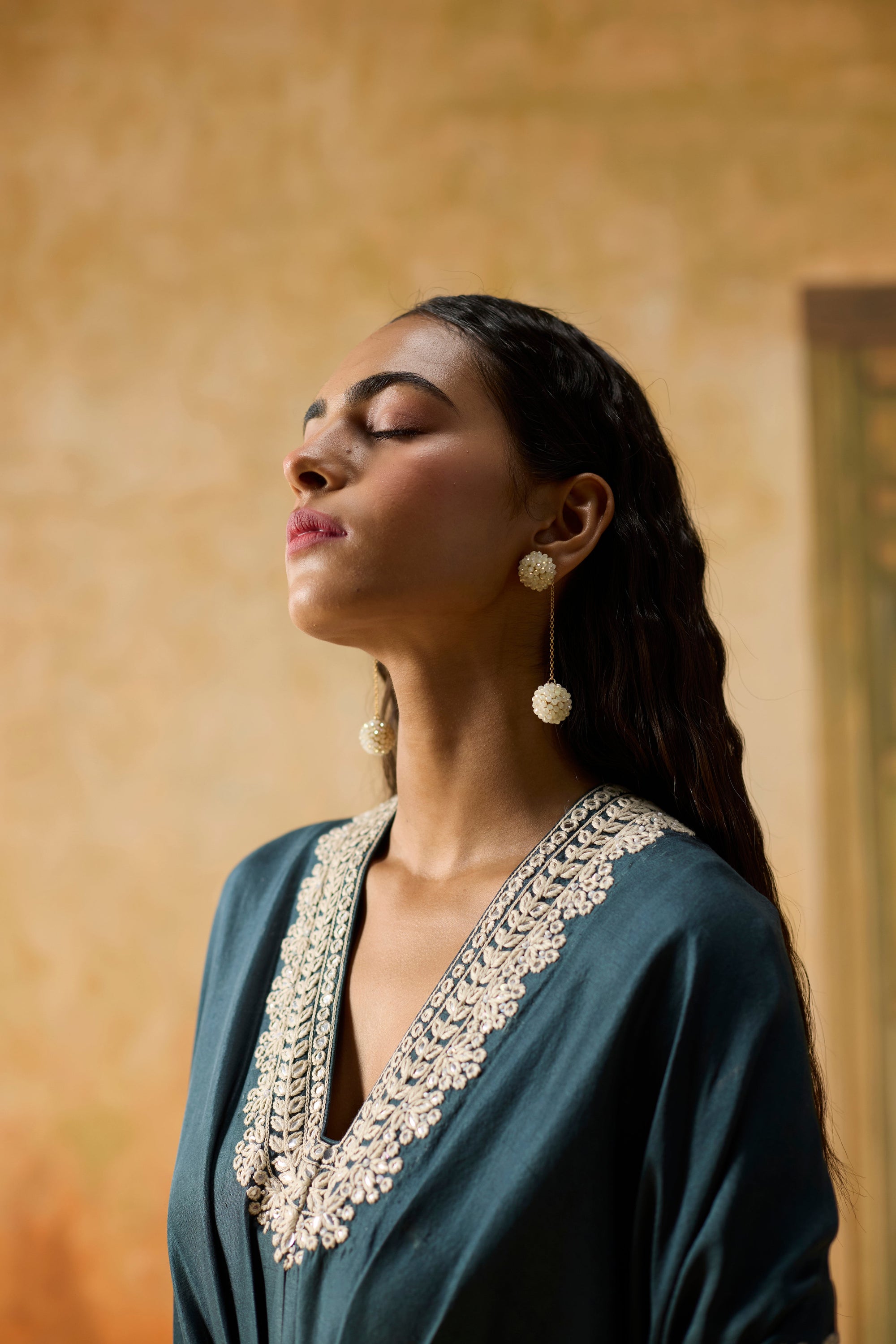Dusk Kaftan - Teal