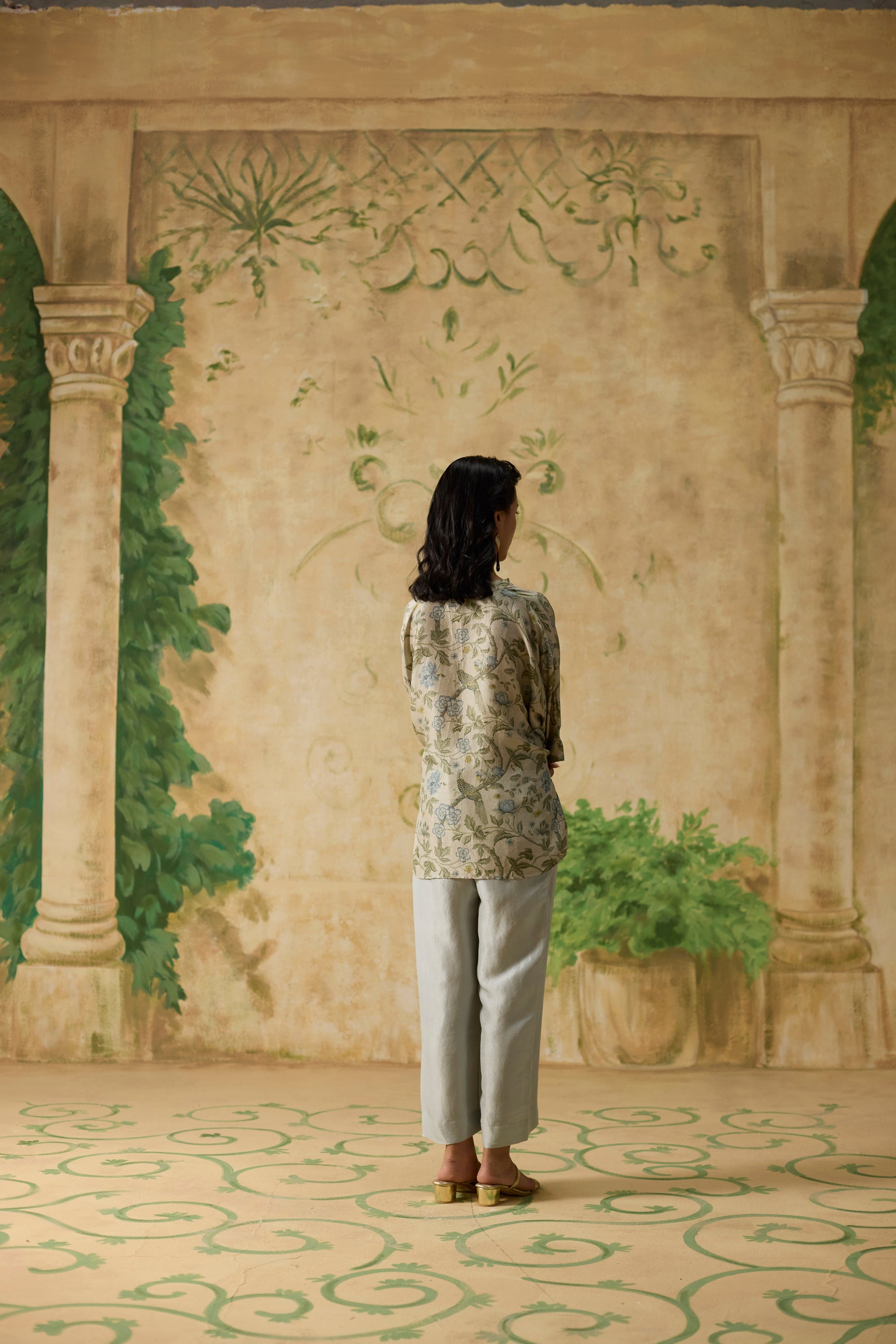 Ashen Pant - Light Blue