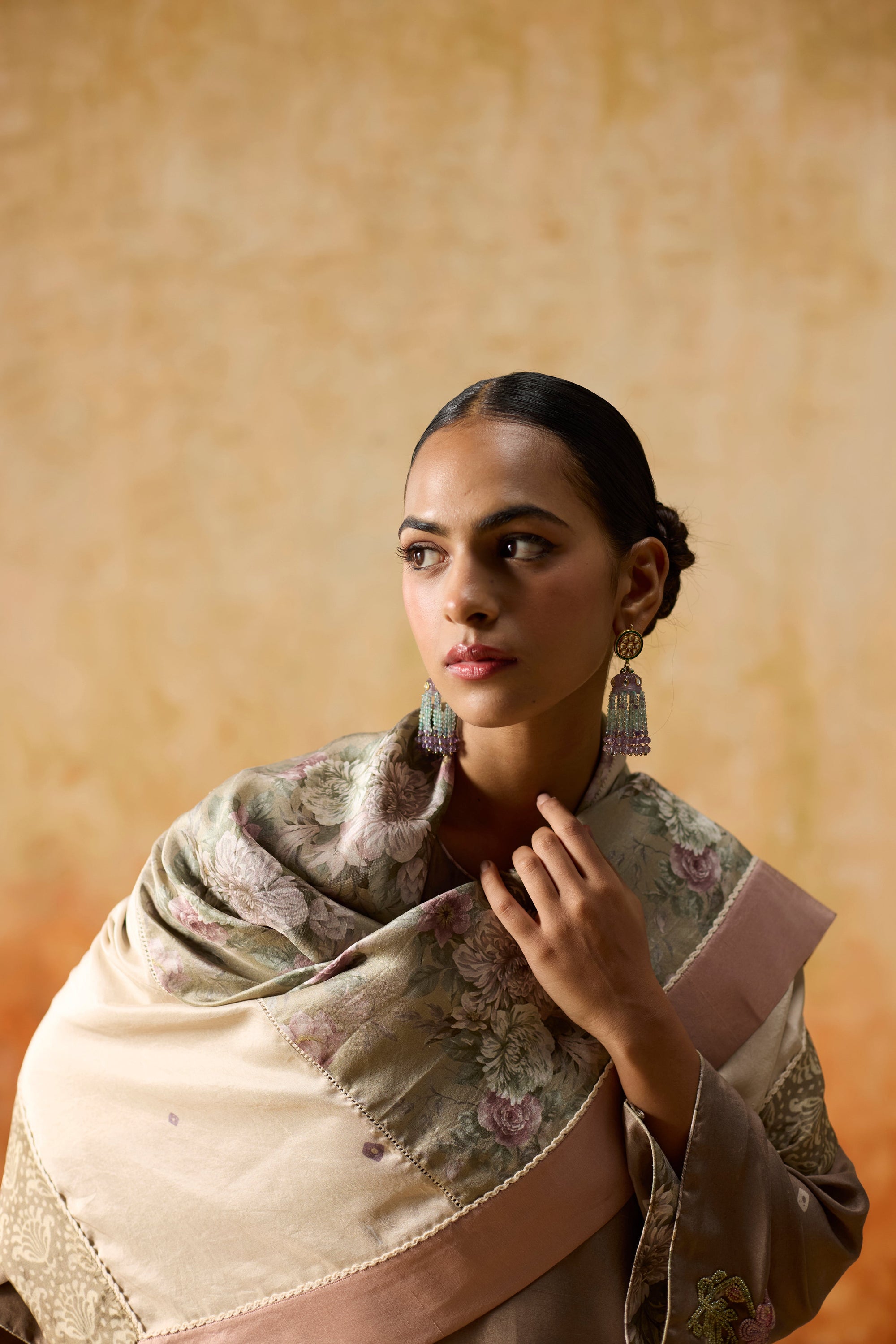 Chestel Kurta Set - Brown