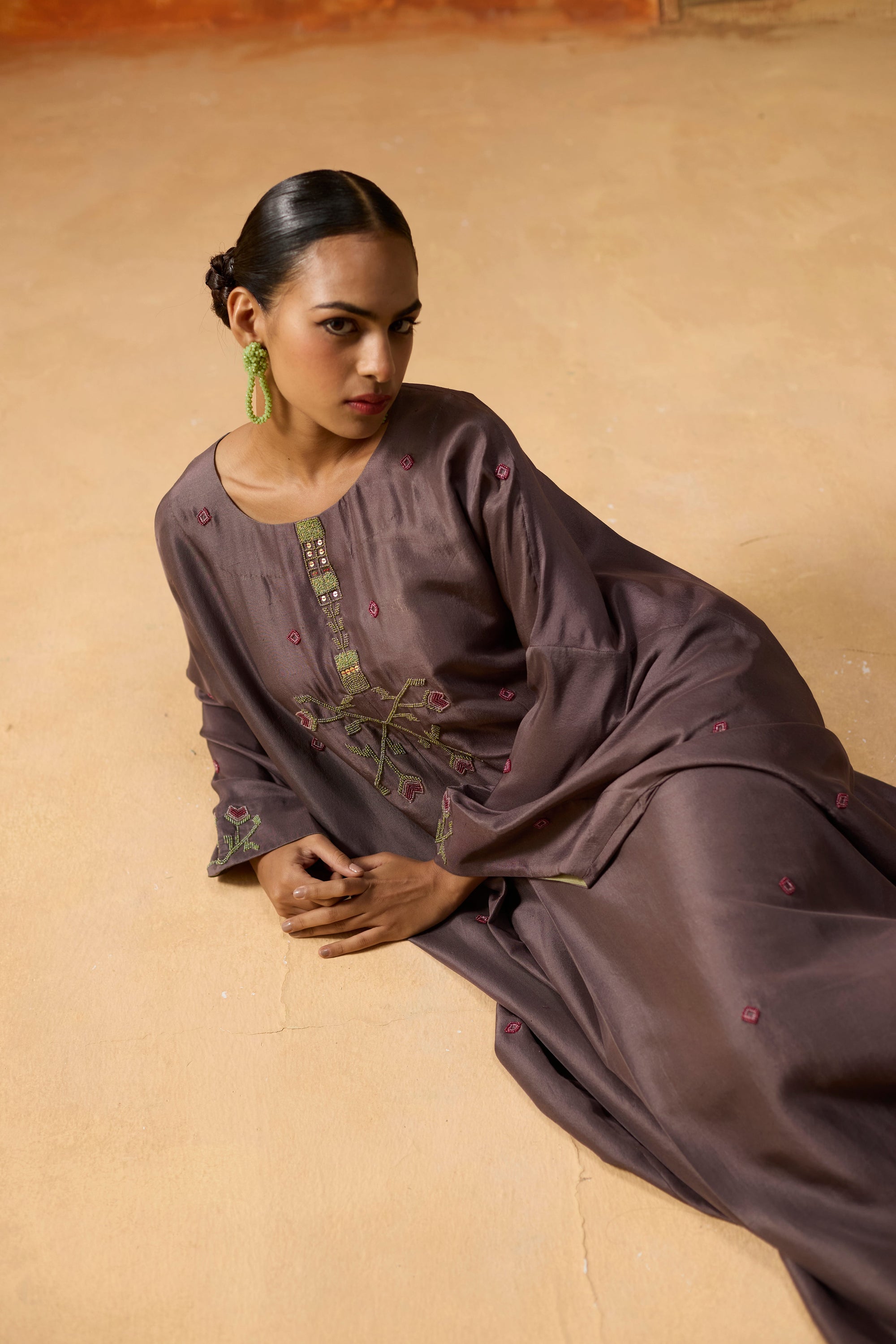Sloe Kaftan - Purple