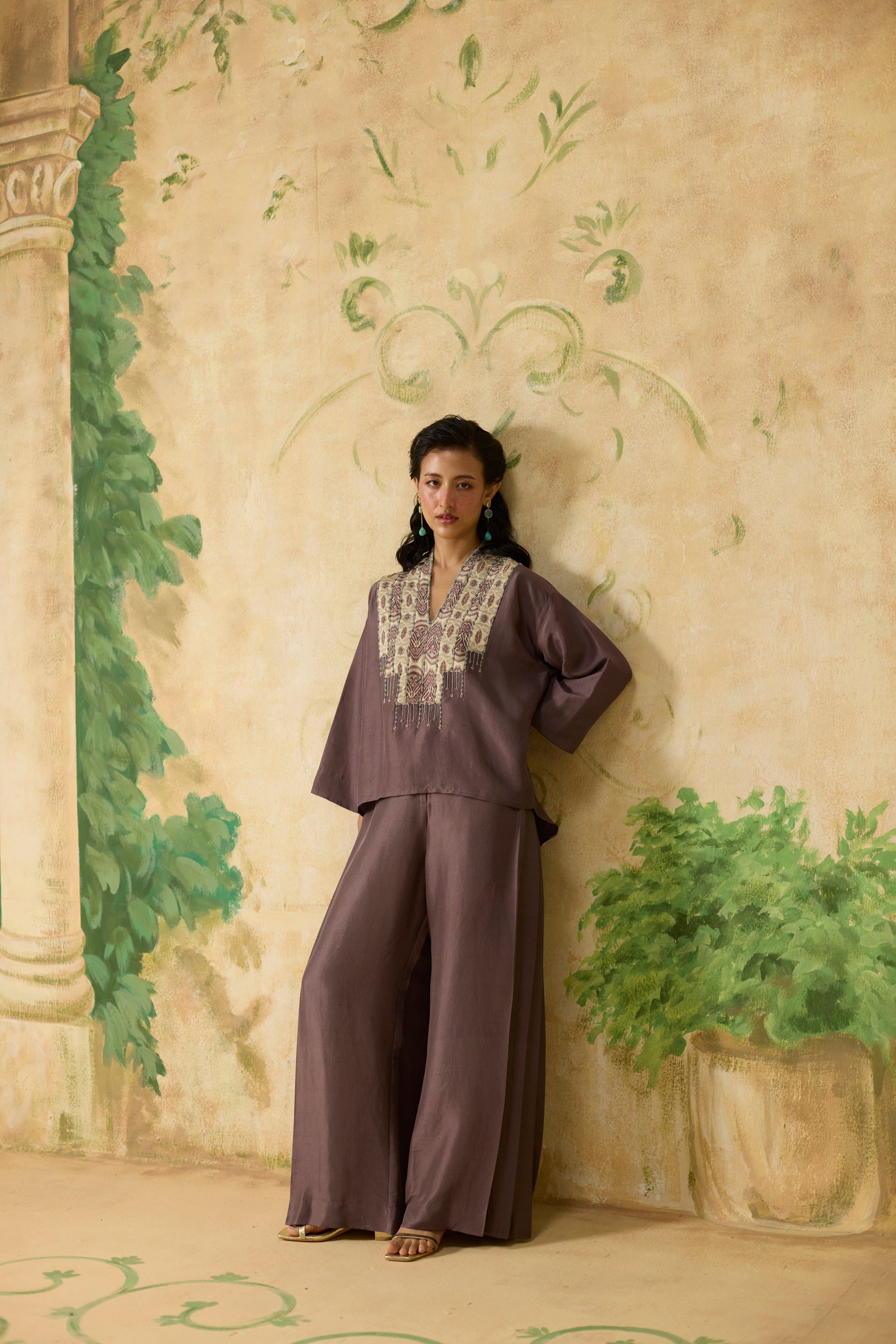 Ikira Pant - Purple
