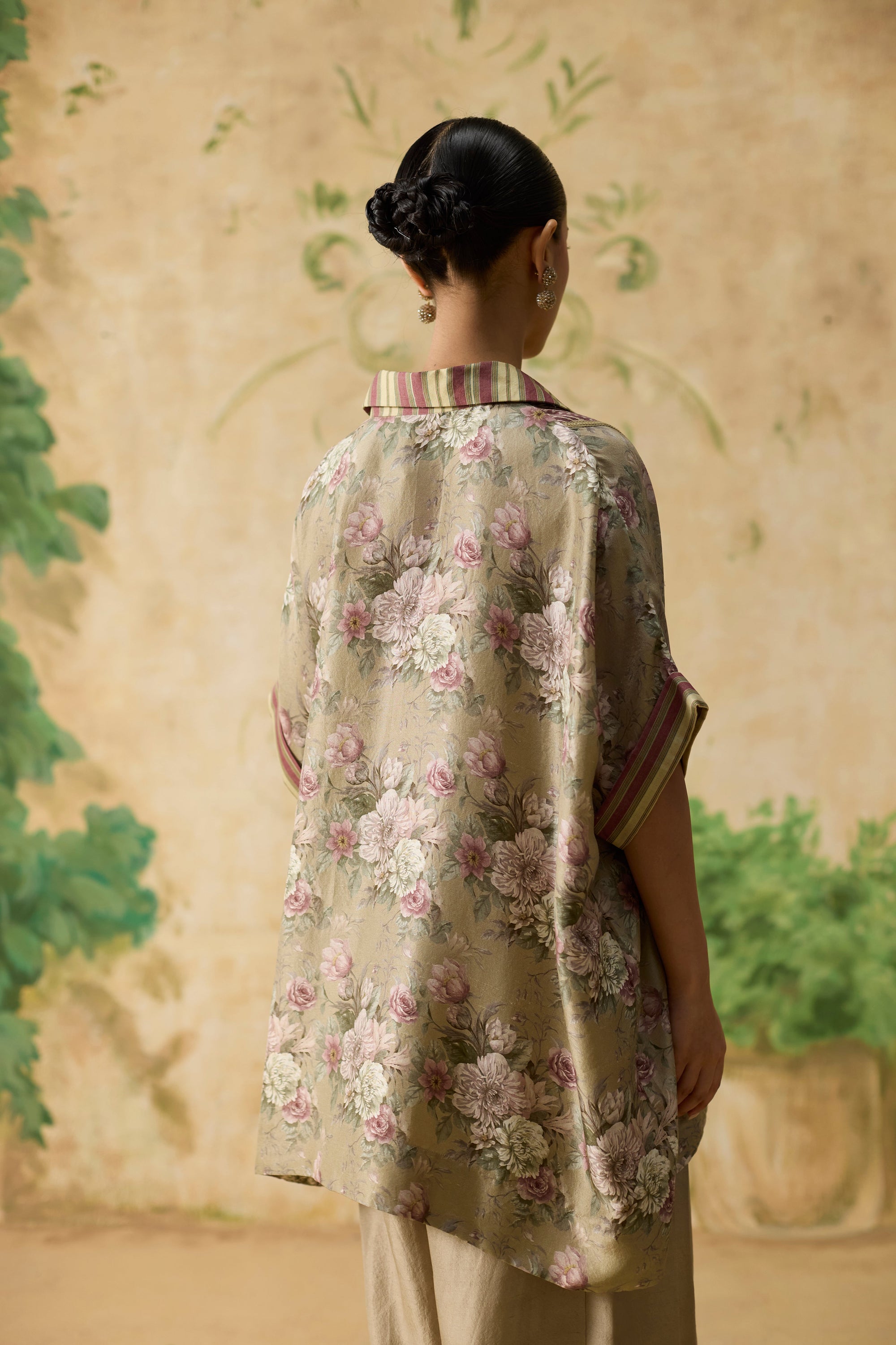 Kiiro Top - Brown And Purple