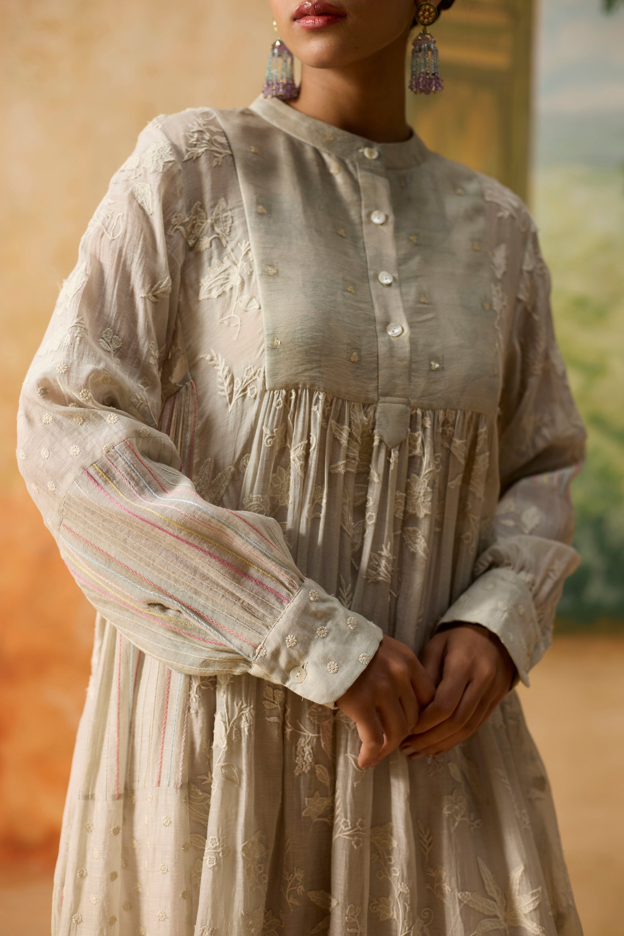 Tori Tunic - Light Grey
