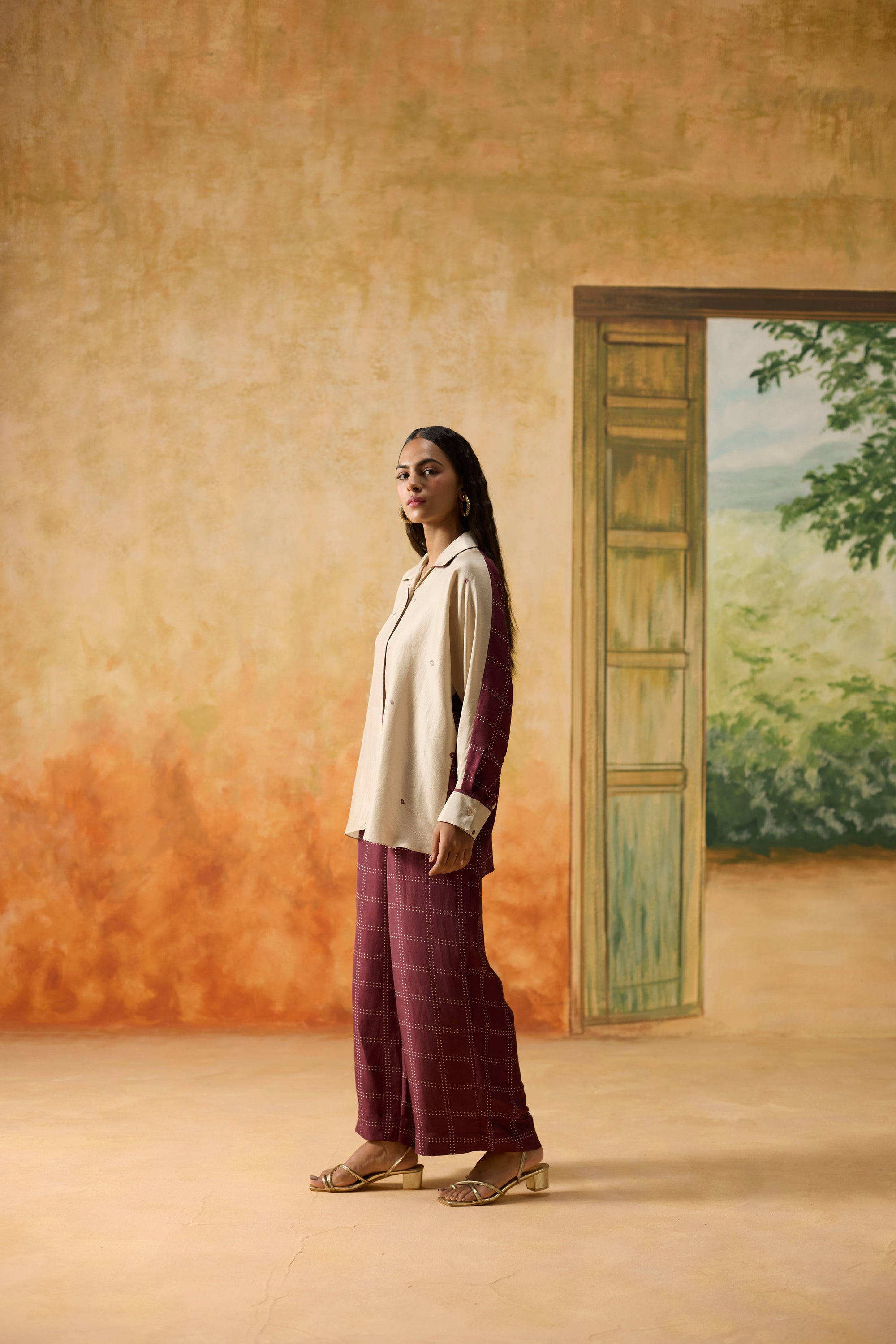 Maple Pant - Burgundy