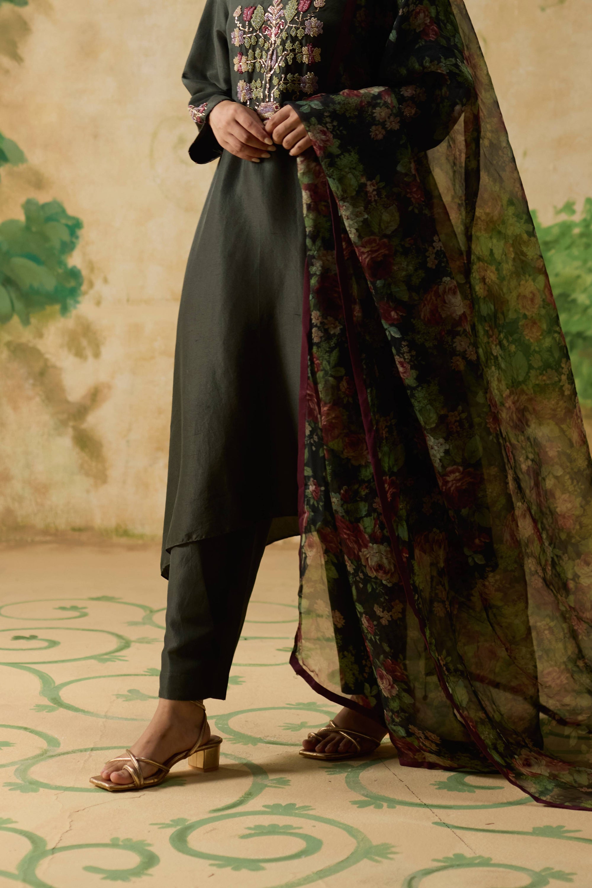 Orchid Pant - Charcoal Grey