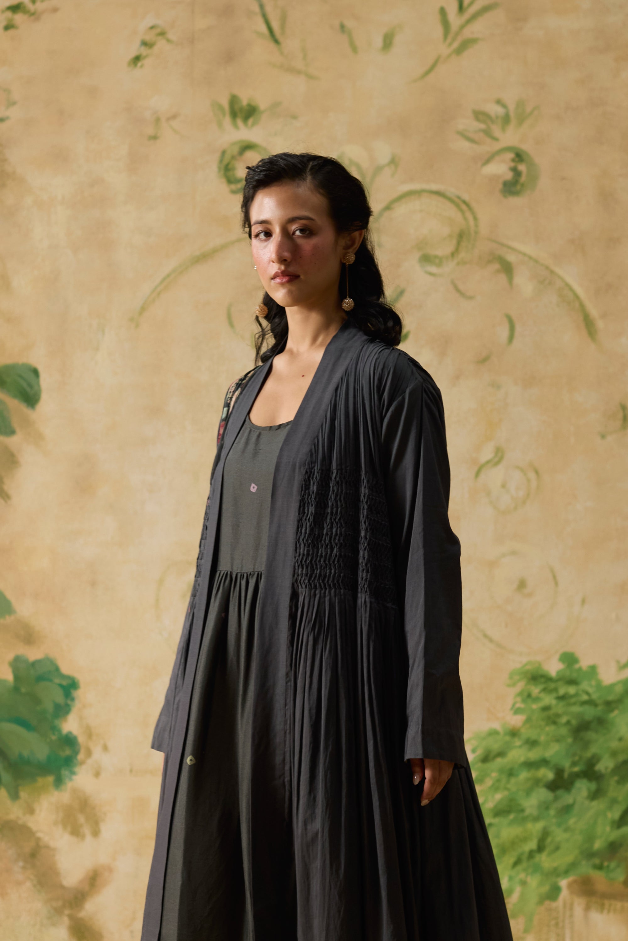 Ruchi Tunic - Charcoal Grey