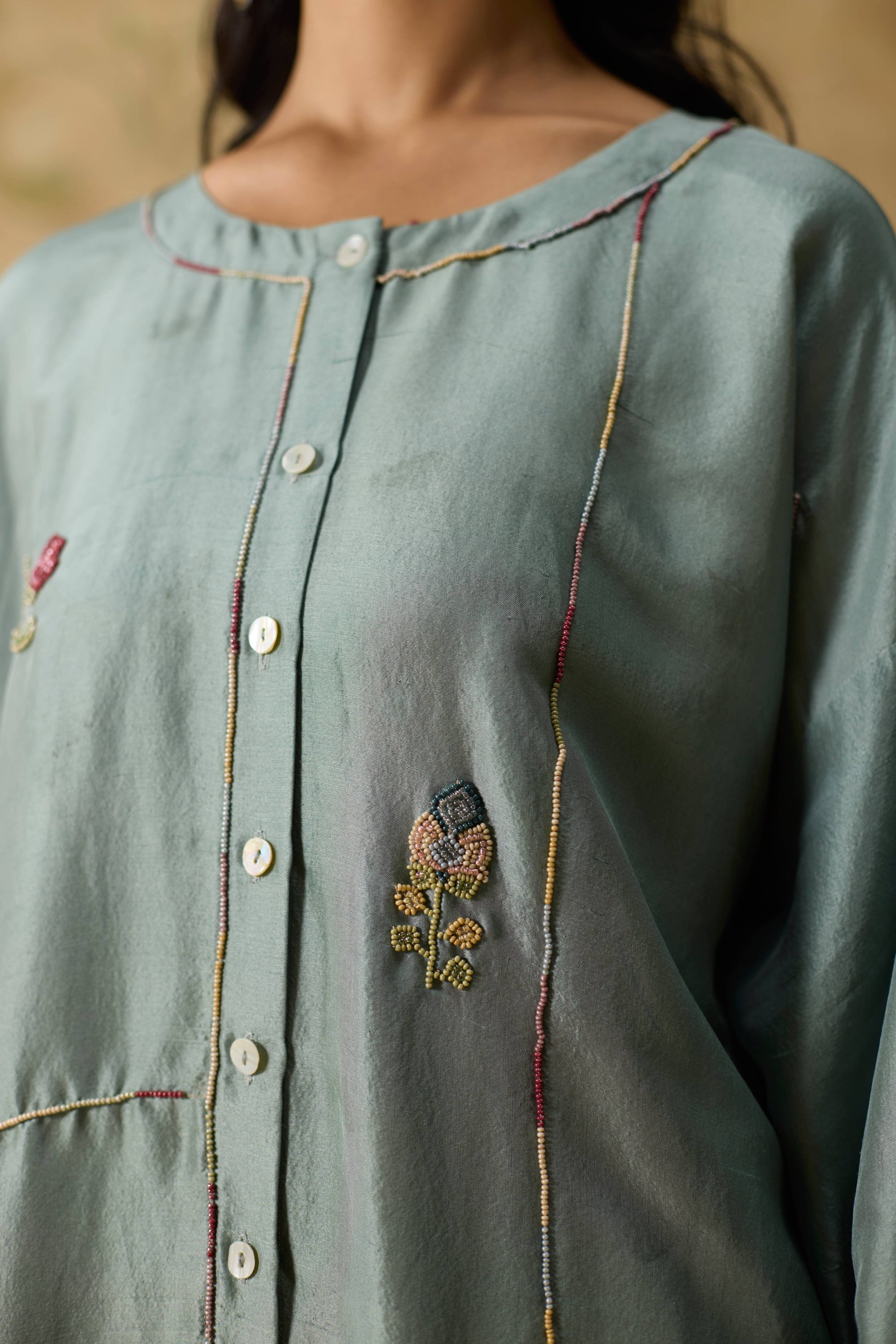 Ikkato Kurta - Teal