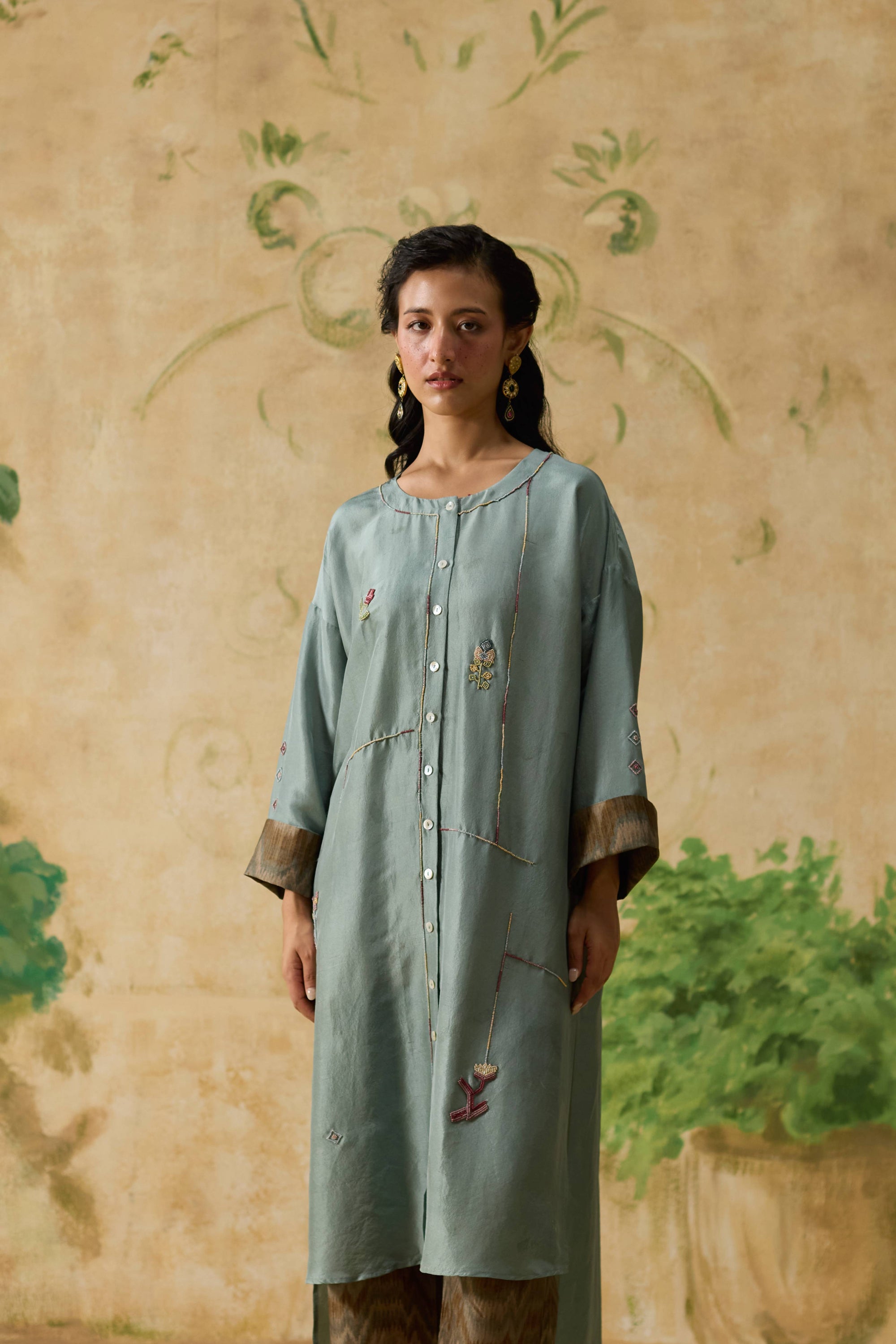 Ikkato Kurta - Teal