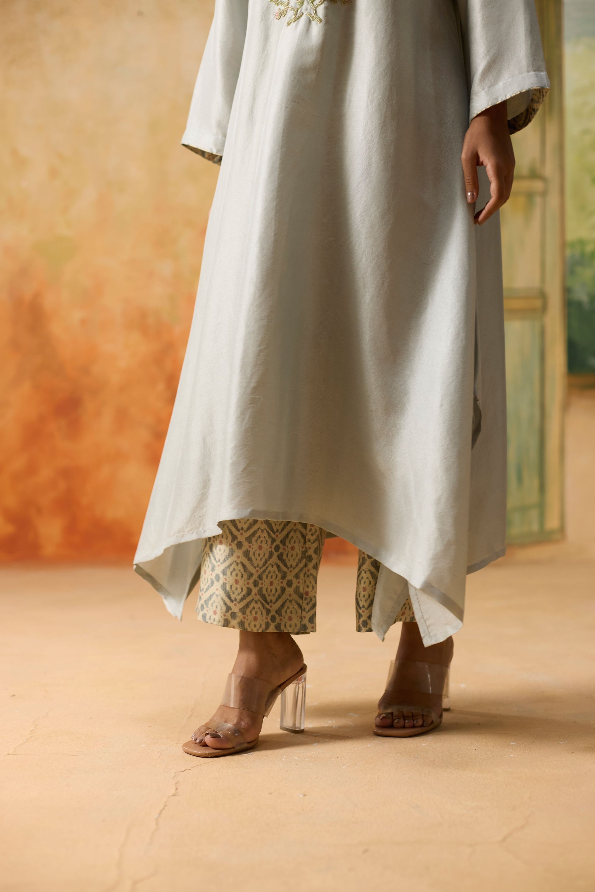 Moor Kurta Set - Mint Blue
