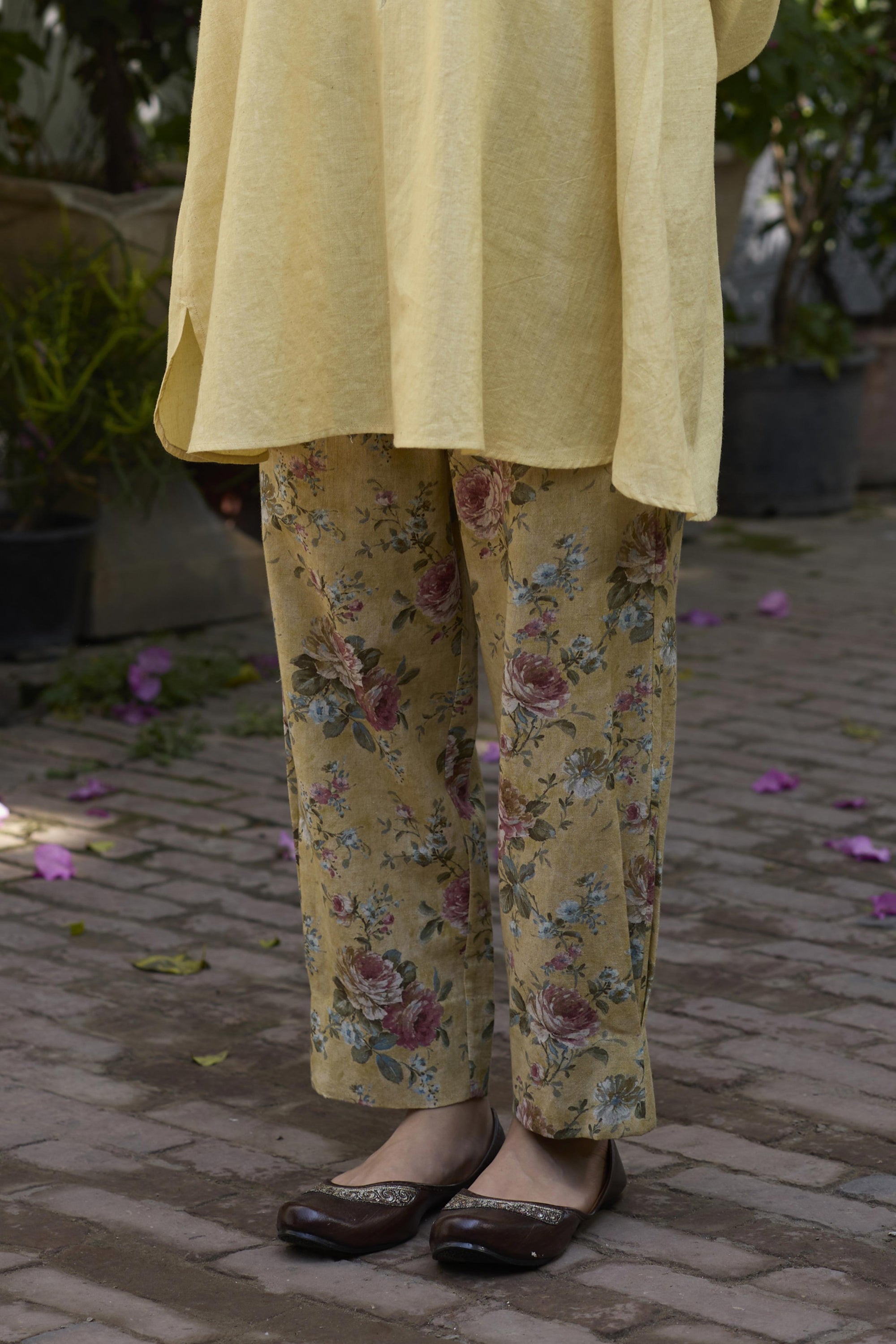 Kaia Kurta set- Yellow
