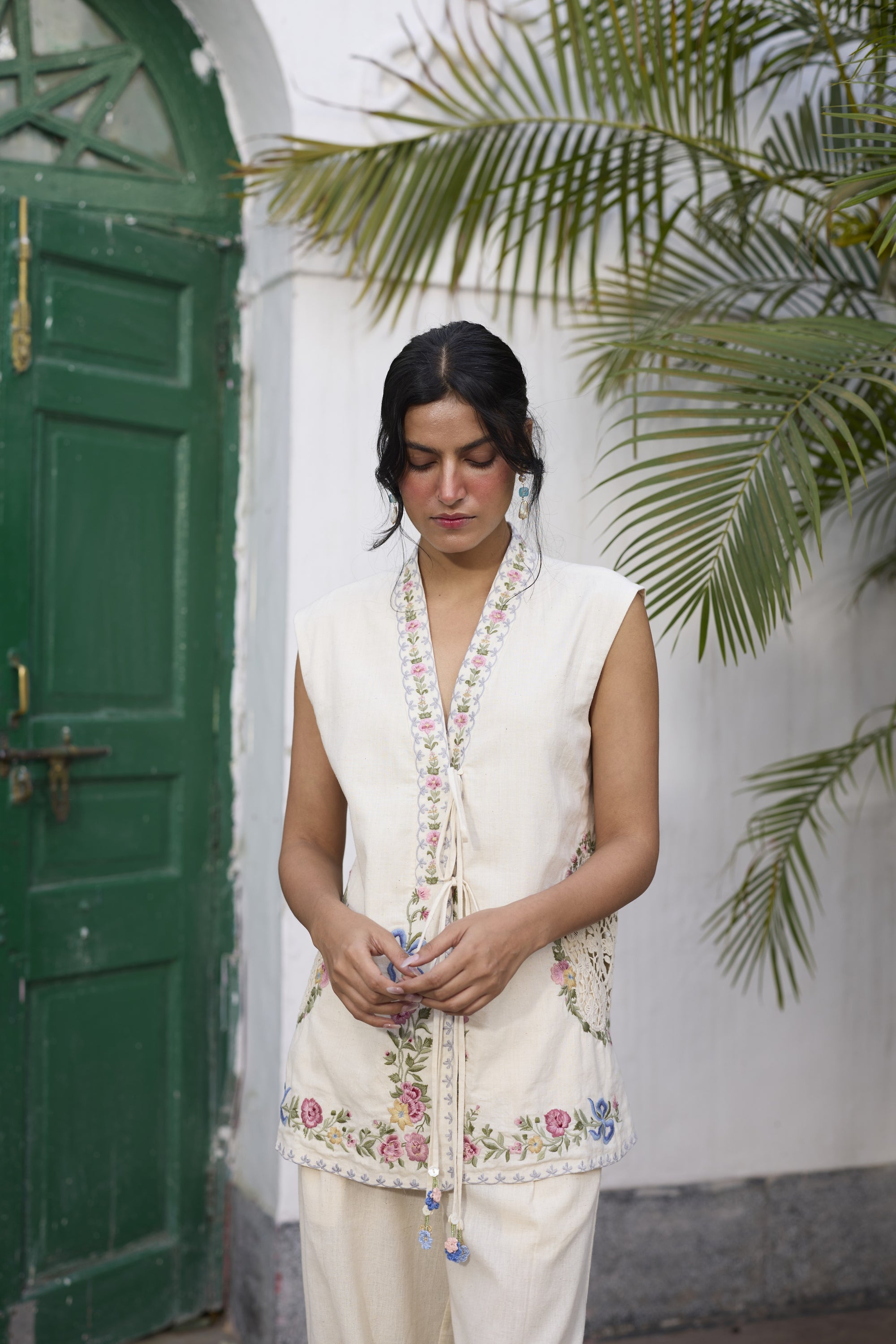 Cassia Co-ord set- Off white