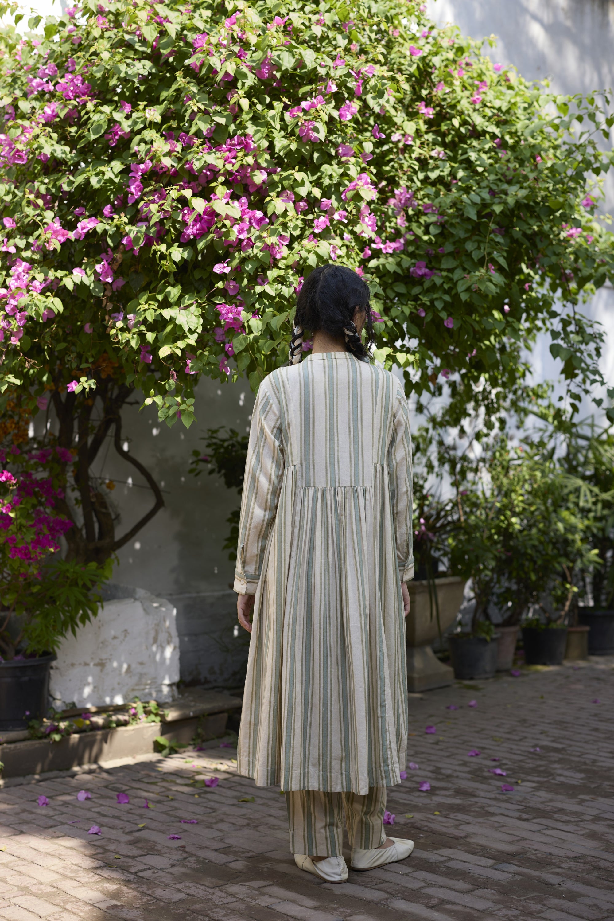 Thea Kurta Set - Green