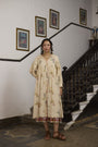 Rosaline Tunic- Ecru and Pink