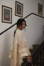 Bokashi Kurta- Off white and Peach