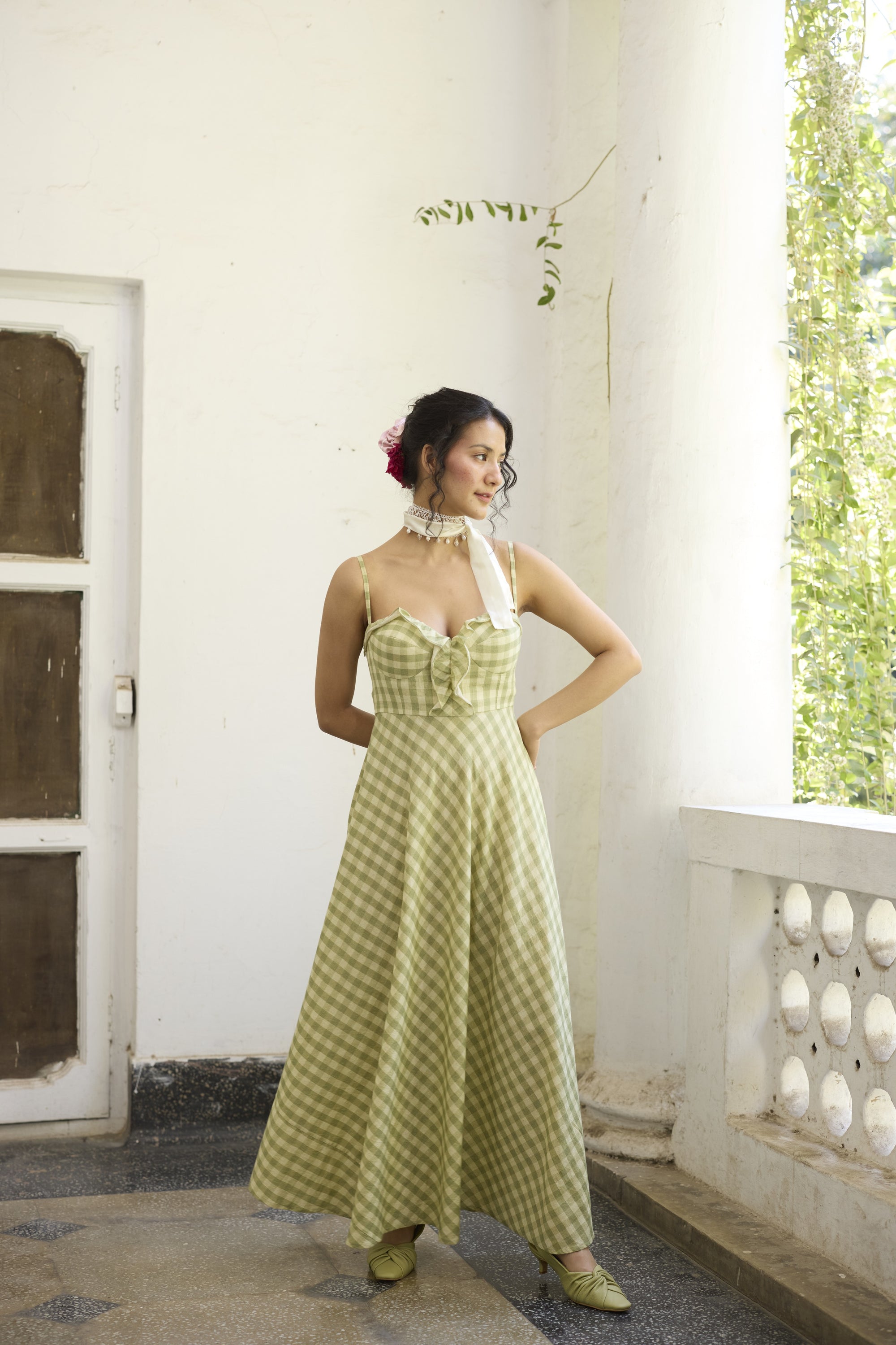 Tressa Dress- Green