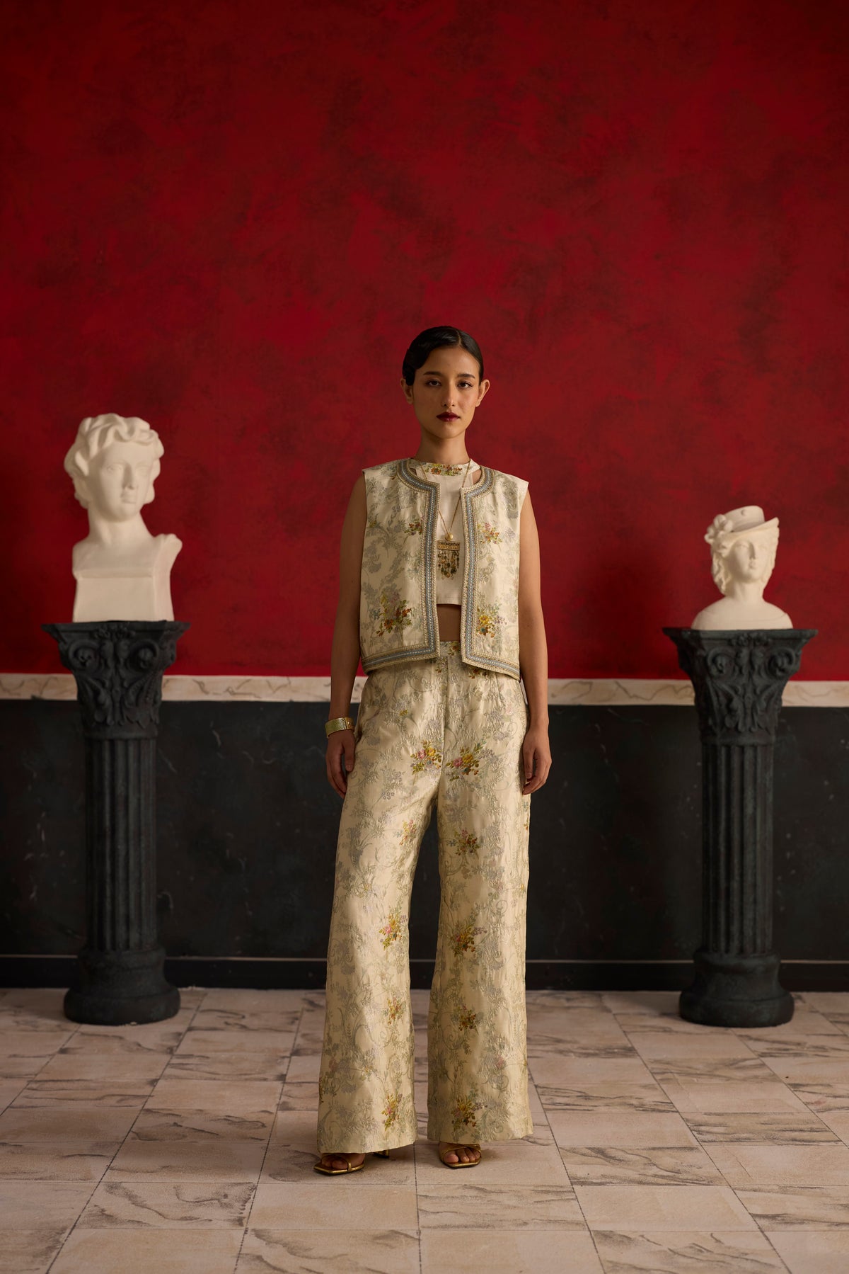 Odette Jacket set- Off white