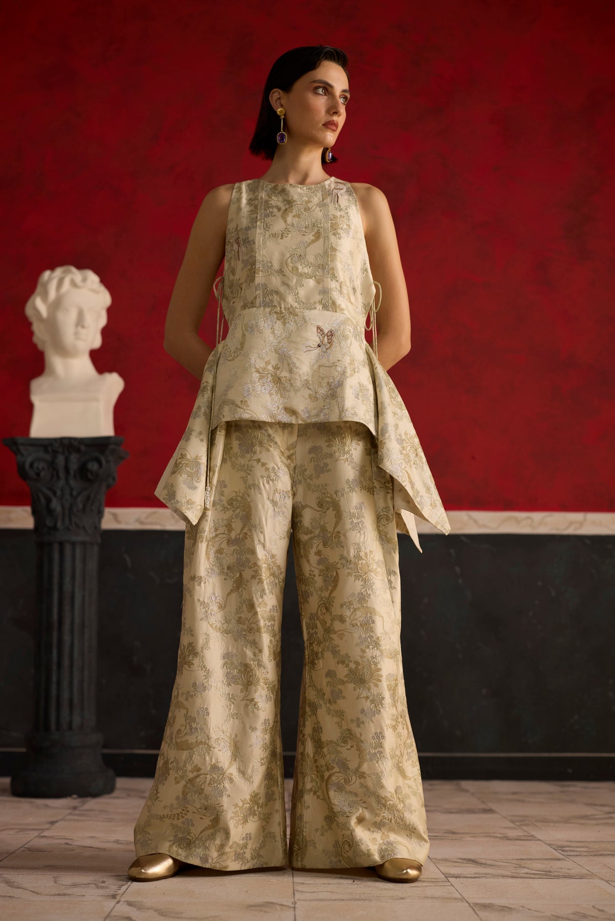 Colette Co-ord set- Off white