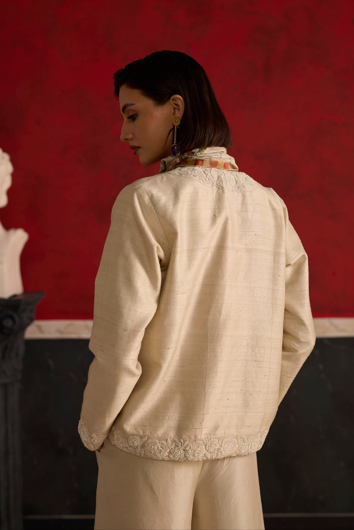 Eden Jacket set- Off white