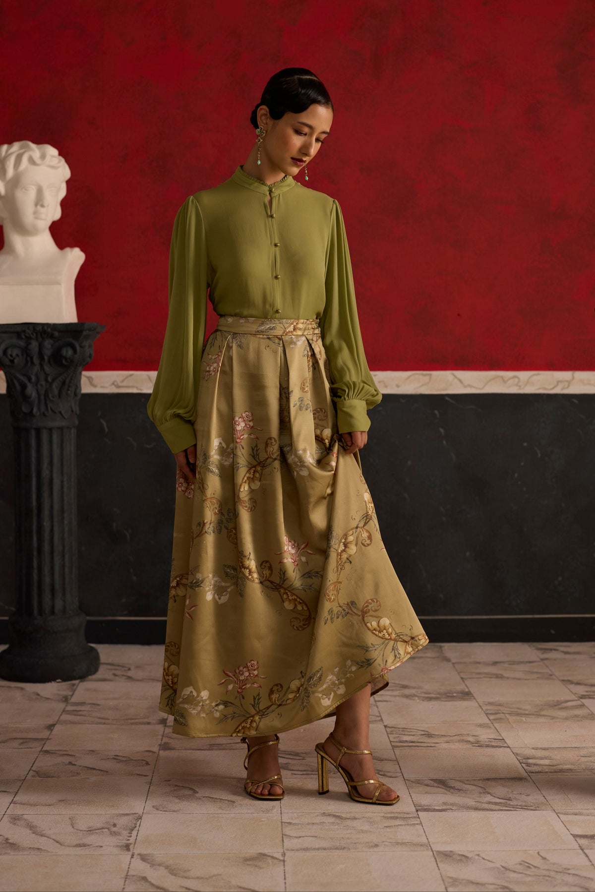 Amara Top- Green