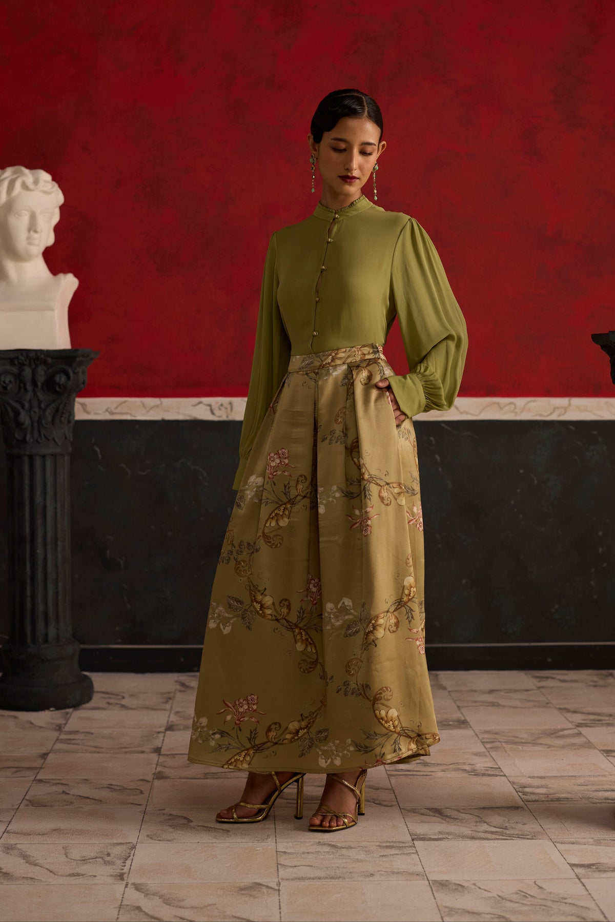 Amara Top- Green