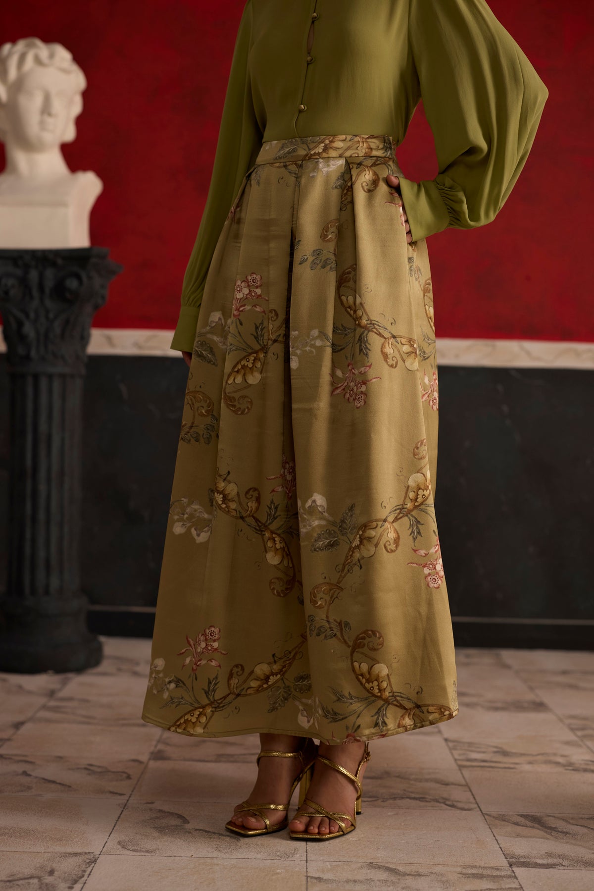 Amara Co-ord set- Green