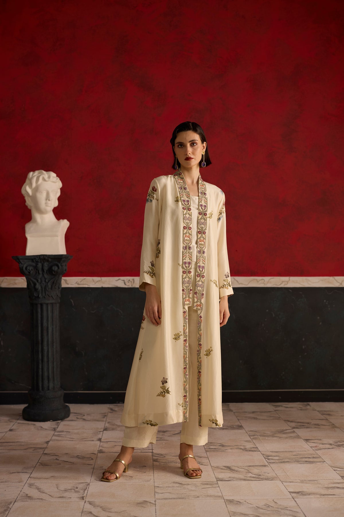Hellea Jacket Set- Off white