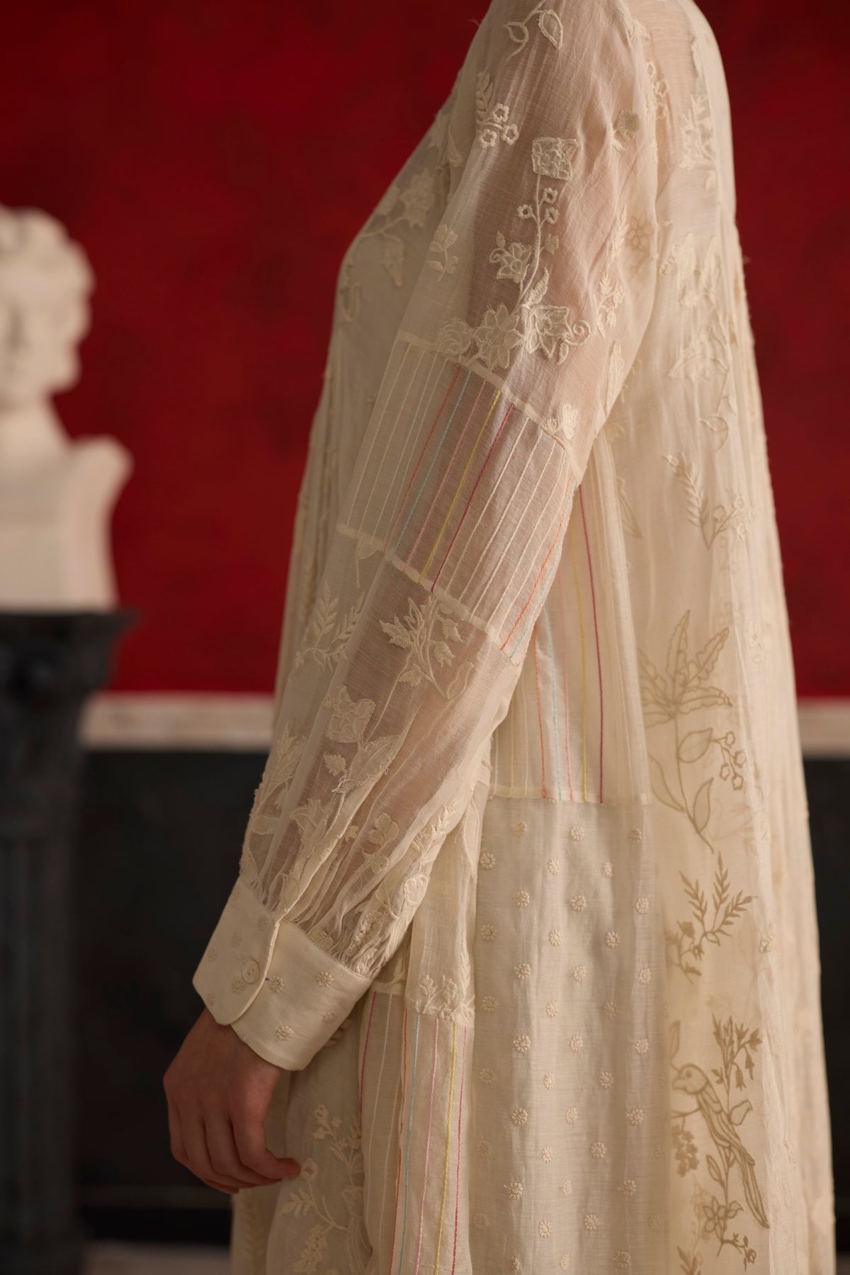 Tori Tunic Set- Off white