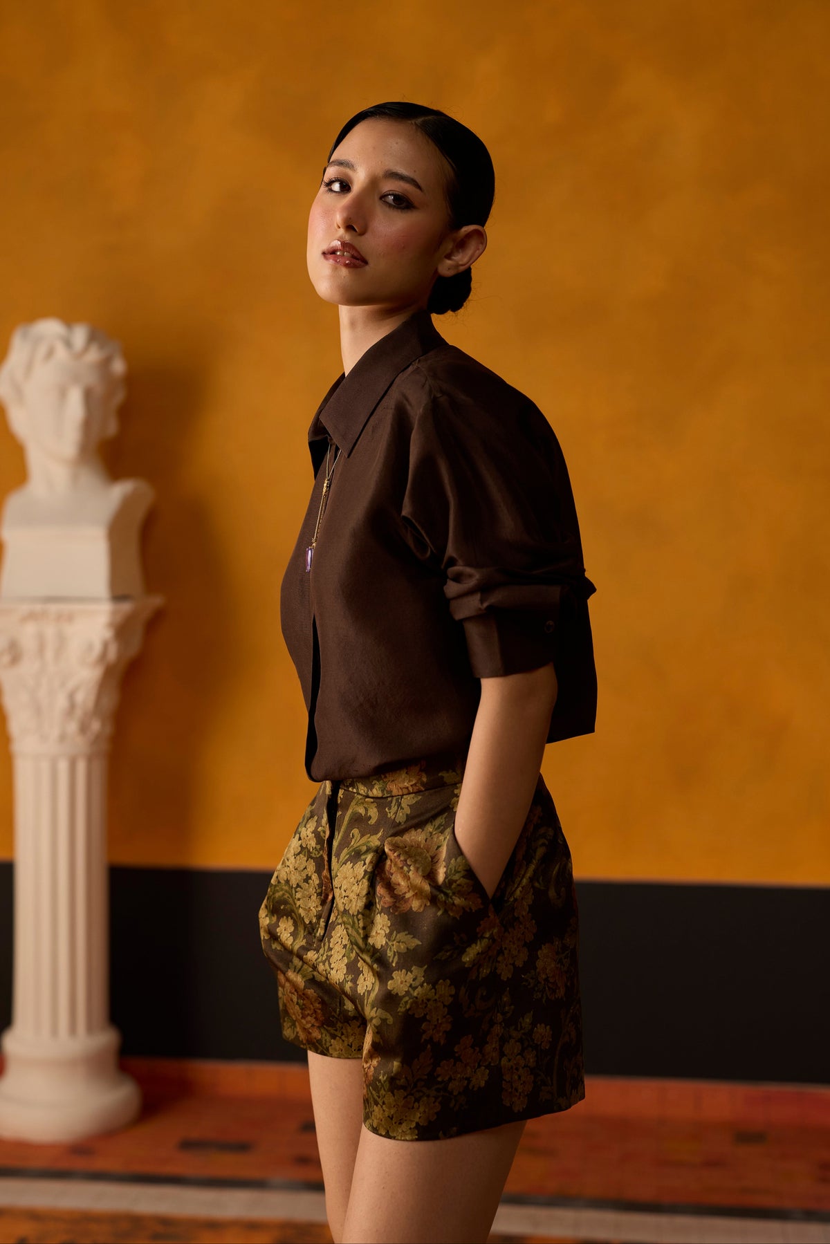 Eira Co-ord set- Brown
