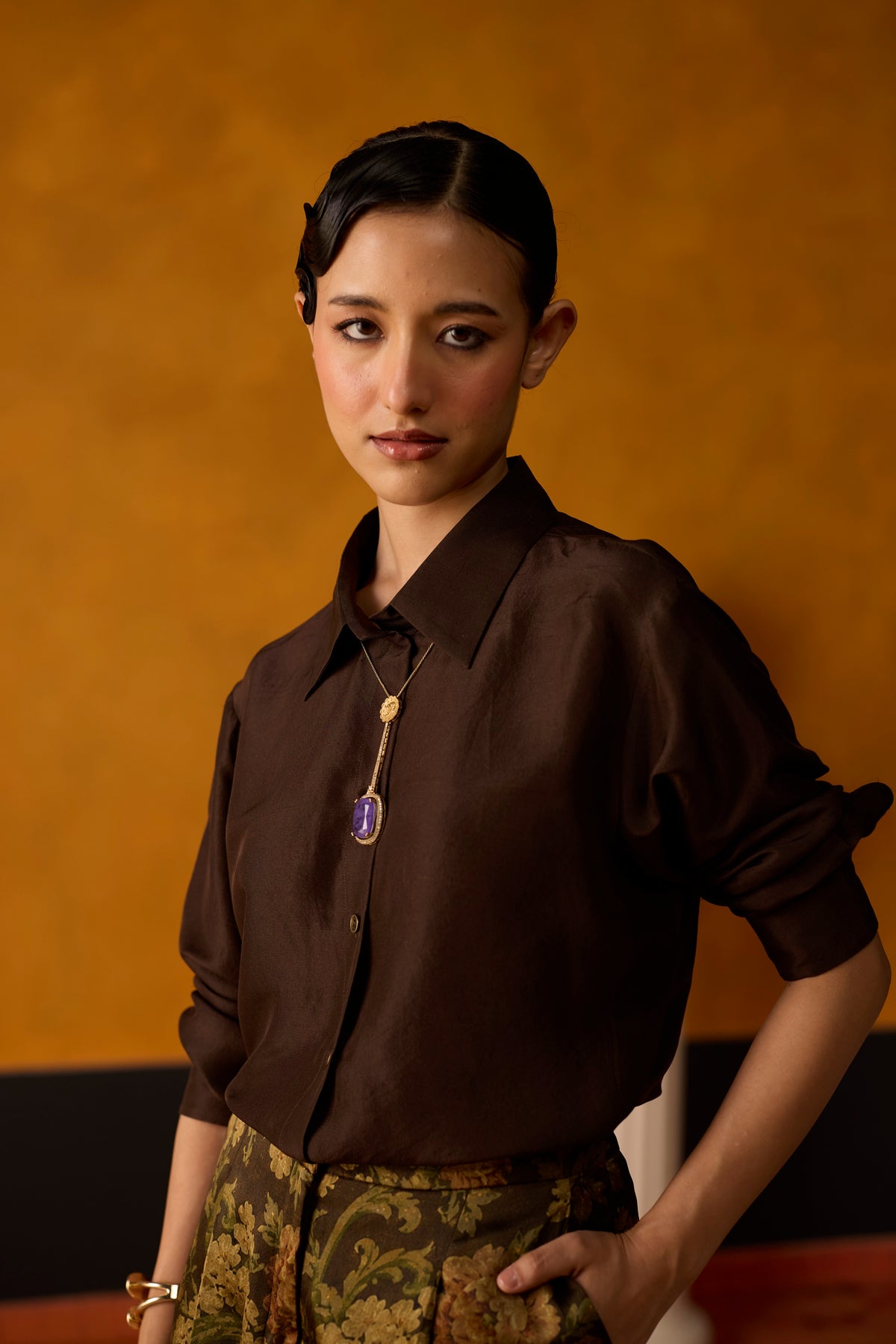 Eira Co-ord set- Brown