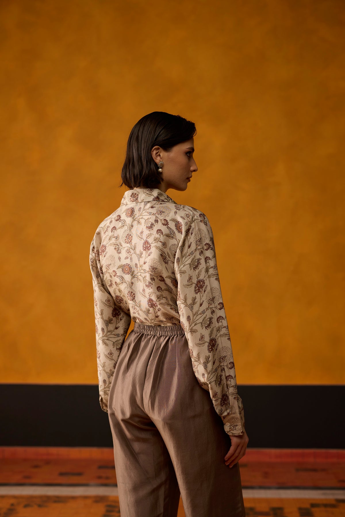 Noa Shirt- Brown