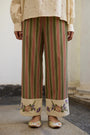 Verona Pant- Green and Pink