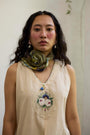 Mirelle Scarf- Green and Purple