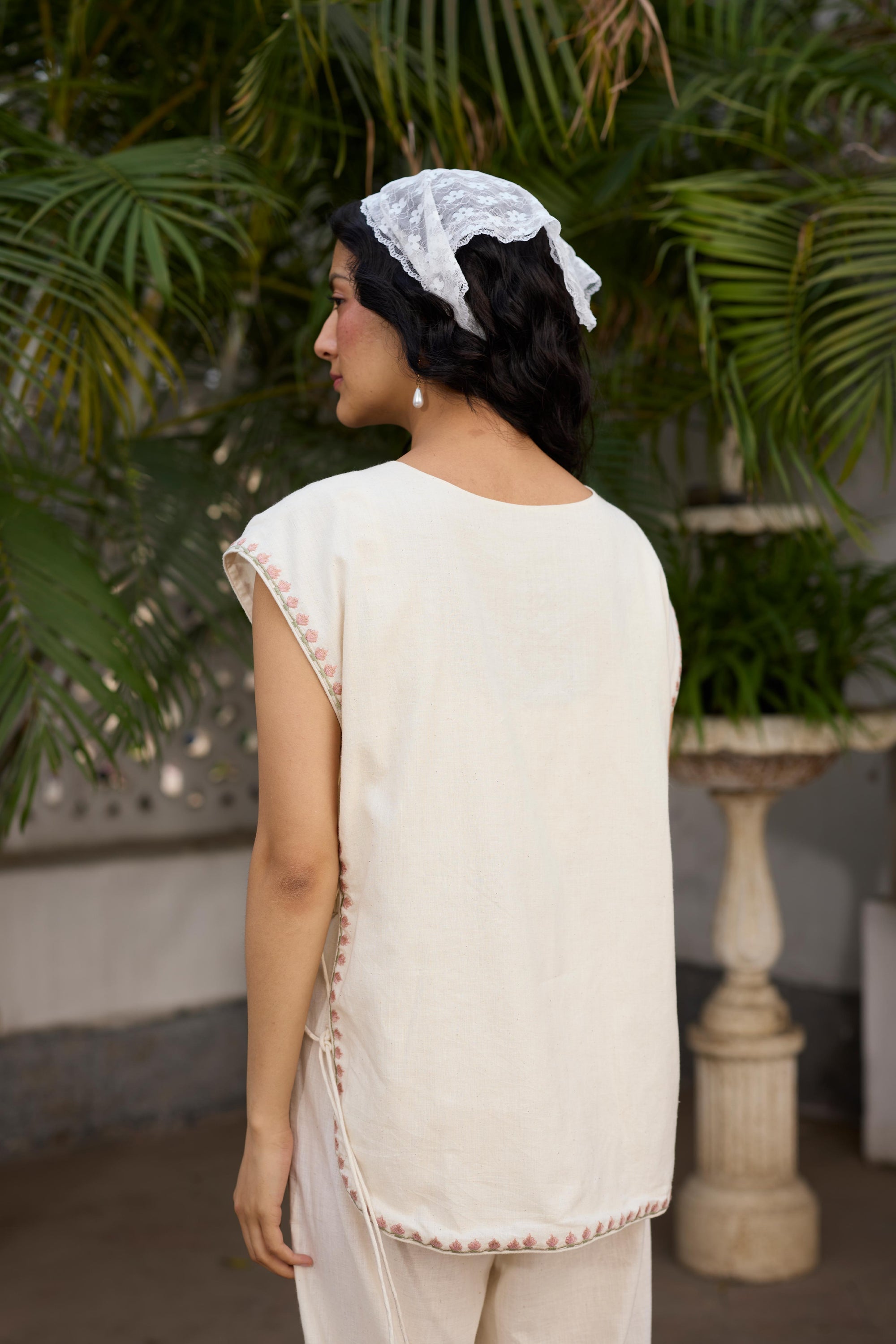 Amora Co-ord Set- Off white
