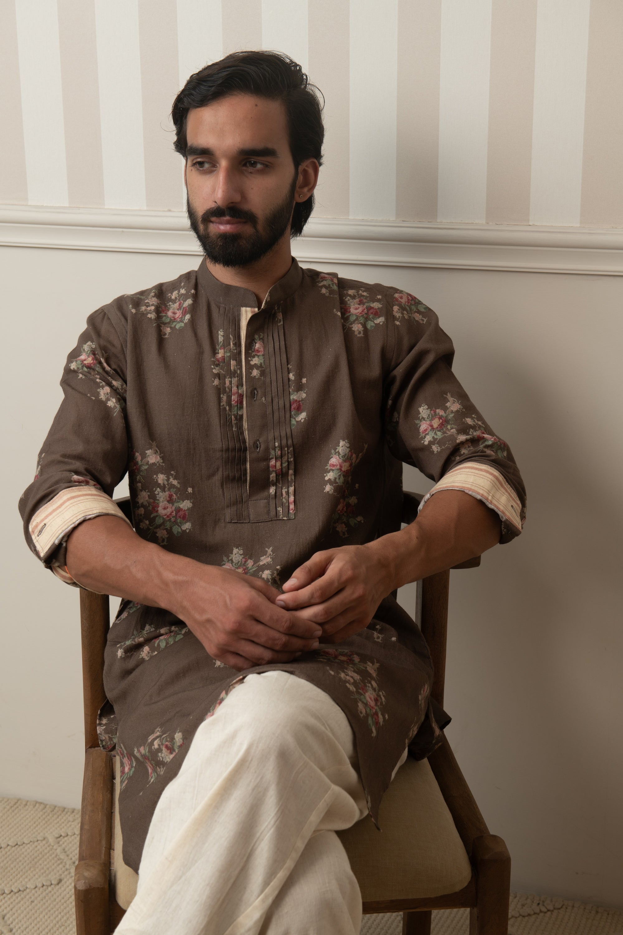 Alden Kurta- Brown