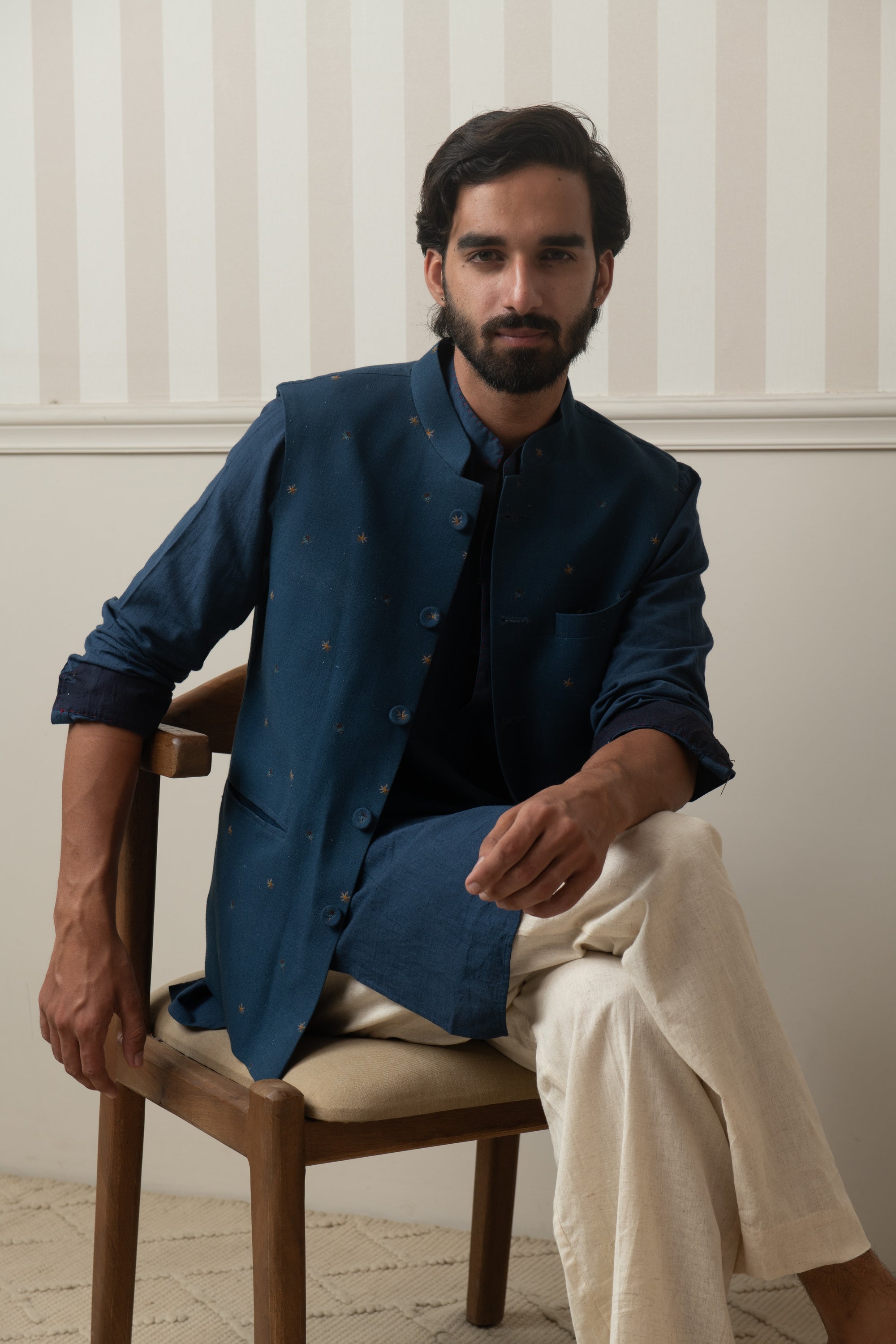 Otto Jacket- Blue