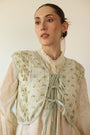 Bsetu Gillet - Off White And Green