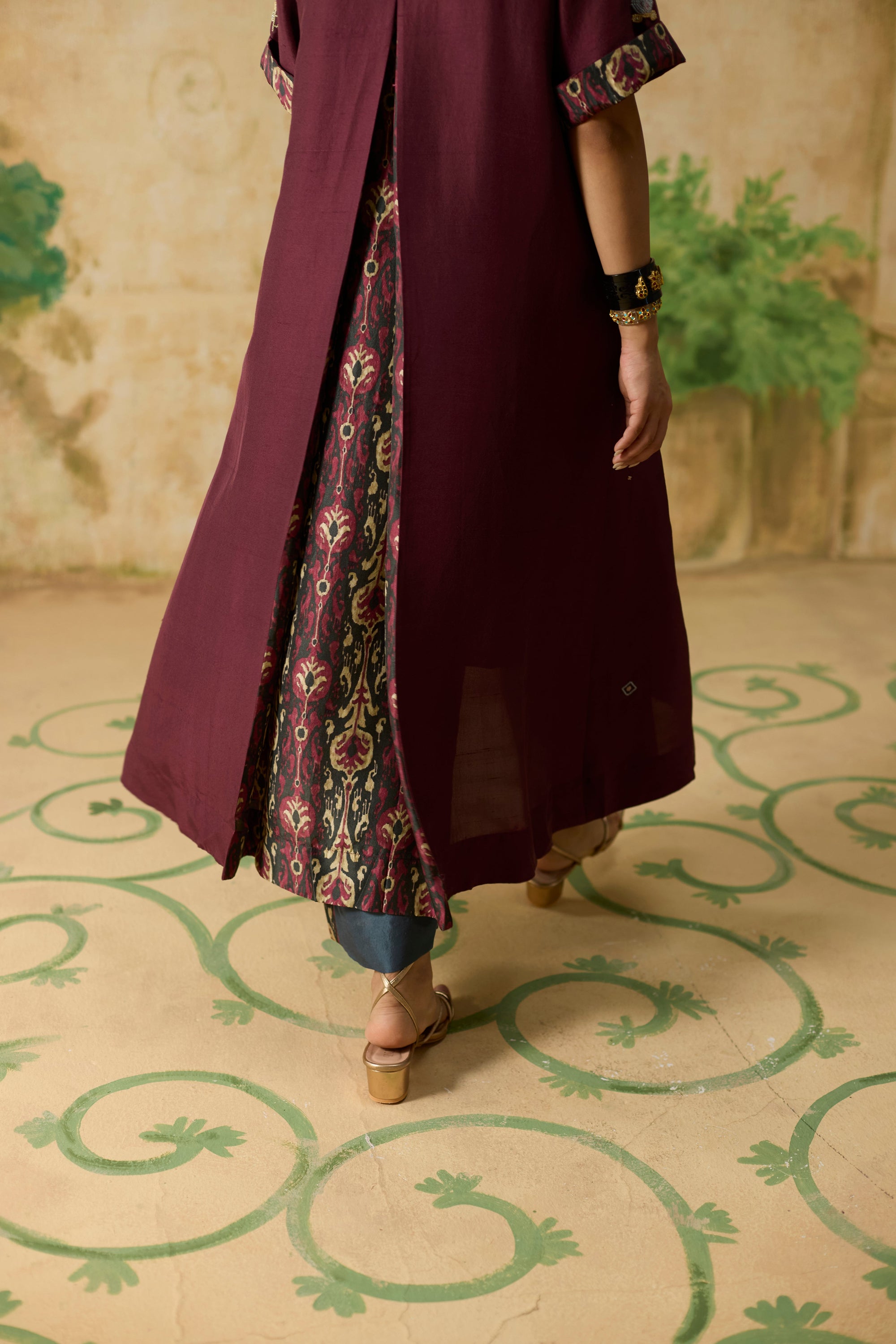 Pine Kurta - Teal