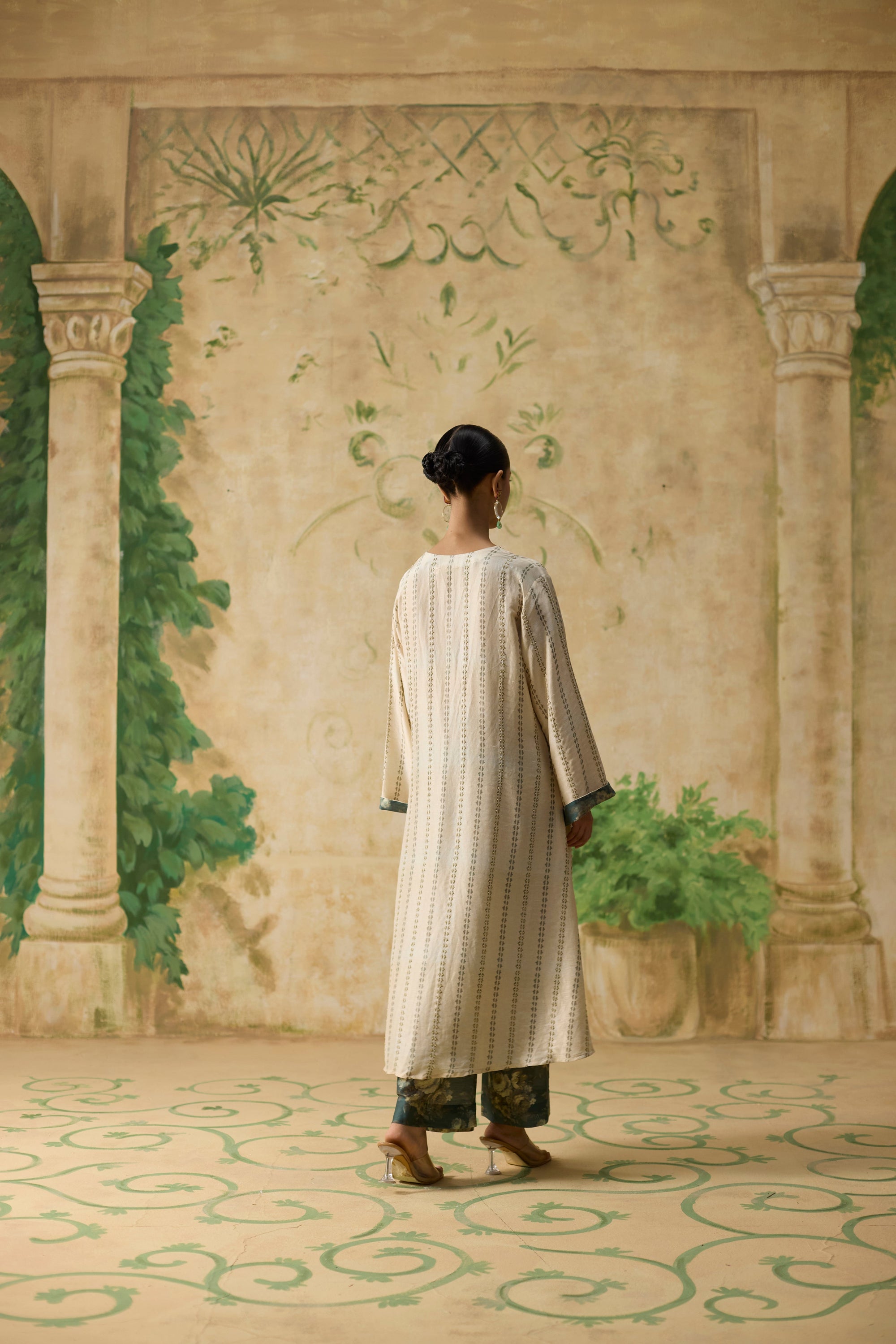 Heath Kurta Set - Beige