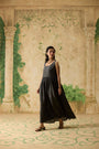 Camellia Slip - Charcoal Grey