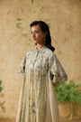 Chowa Kurta - Light Grey And Blue