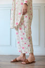 Hasu Pant - Off White And Pink