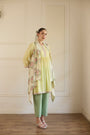 Iris Jacket - Off White And Pink