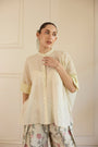 Issiki Shirt - Off White And Green